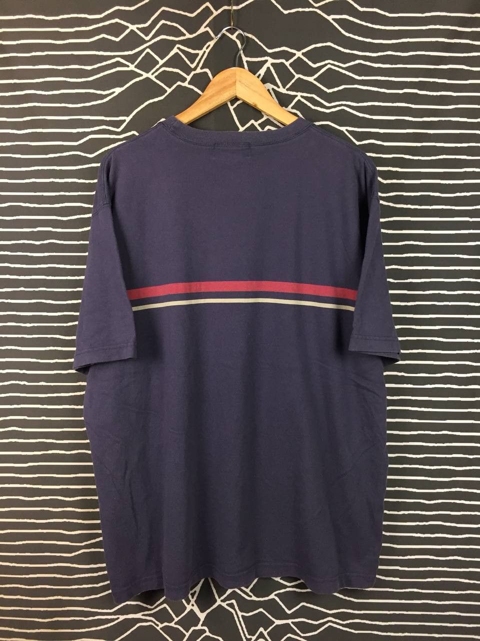 Eddie Bauer Vtg Eddie Bauer Classic Prep Style Horizontal Stripe Tee Size US XL / EU 56 / 4 - 5 Thumbnail