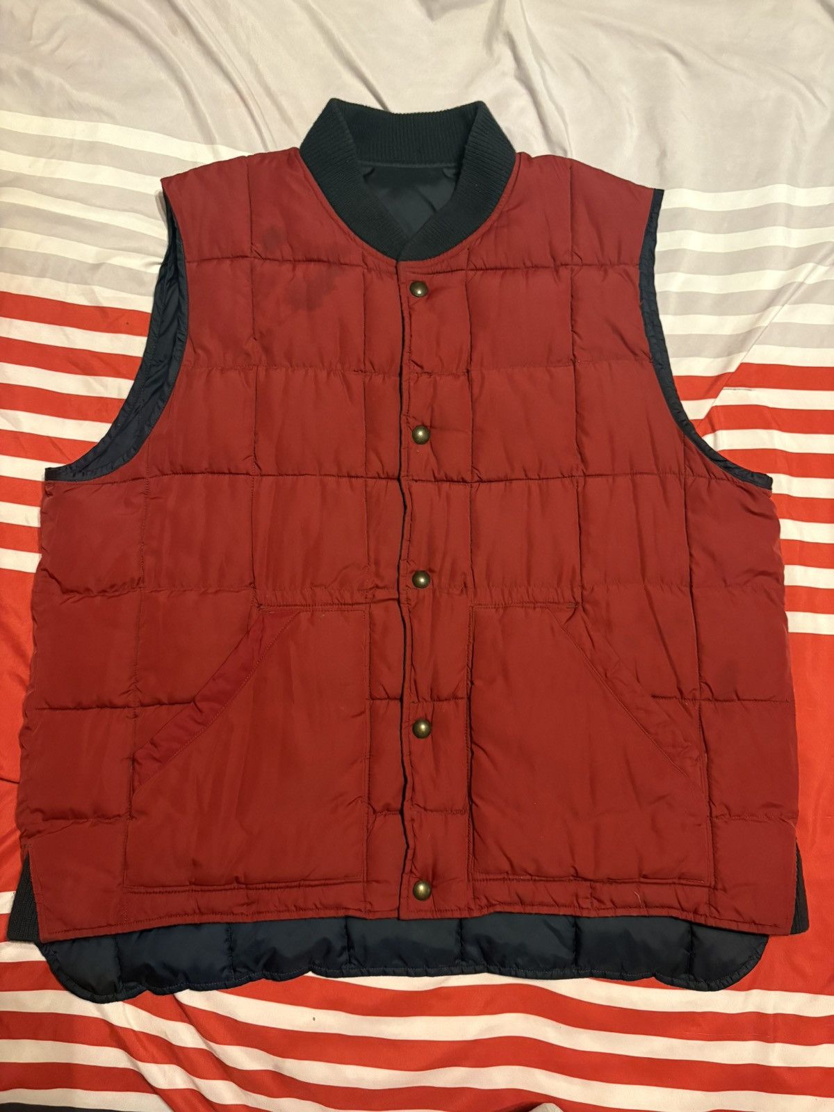 American Apparel AMERICAN LIVIVG American Living reversible down vest Size US XL / EU 56 / 4 - 1 Thumbnail