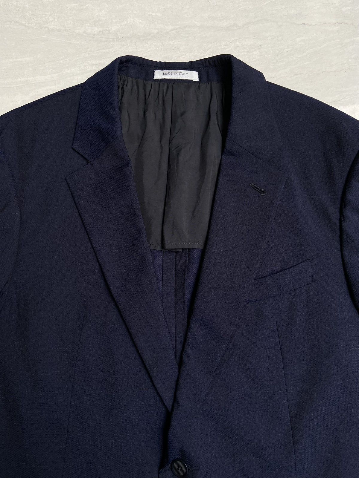 Armani Collezioni ARMANI COLLEZIONI Navy Suit Size 54L - 3 Thumbnail