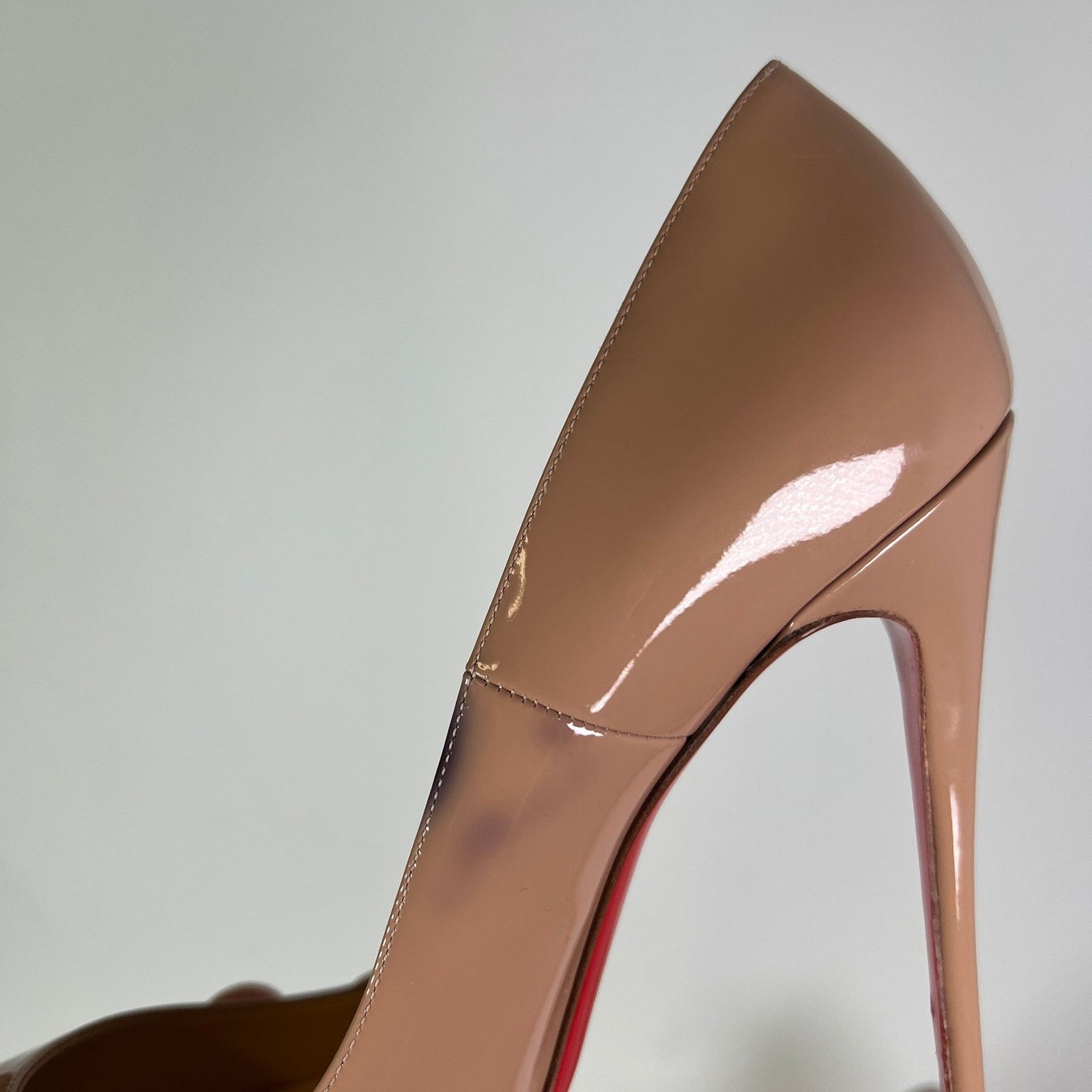 Christian Louboutin Christian Louboutin Nude Patent Kate 120 Heels Size 41 Size US 11 / IT 41 - 7 Thumbnail