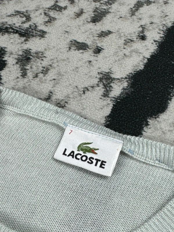 Lacoste Lacoste sweater blue gray XXL Logo Size US XXL / EU 58 / 5 - 5 Thumbnail