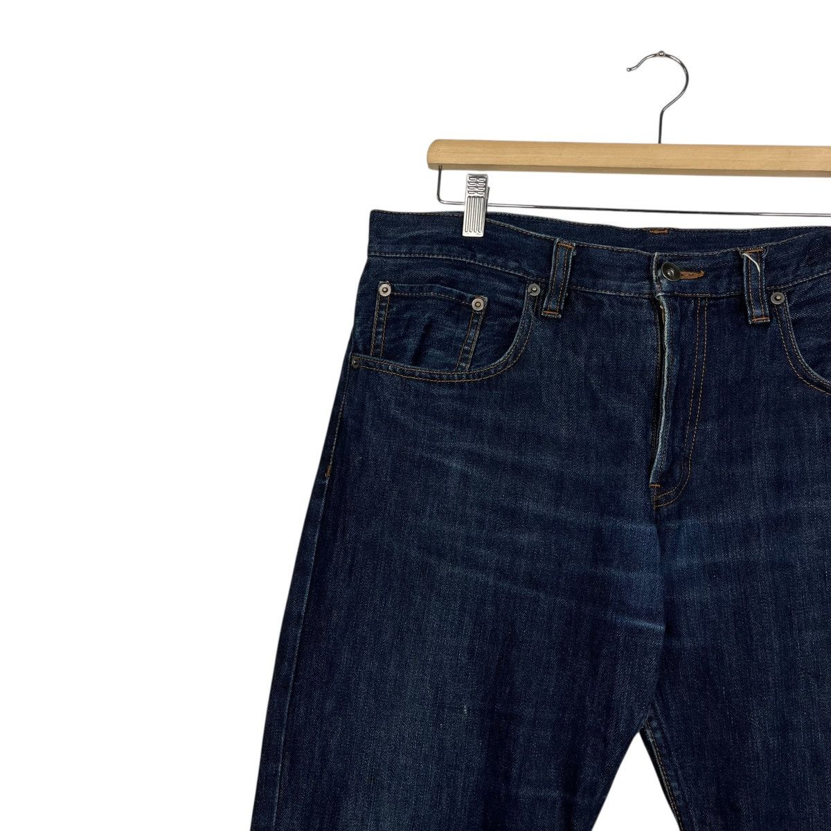 Japanese Brand Vintage Japanese Desingner Denim Jeans Size US 34 / EU 50 - 6 Thumbnail