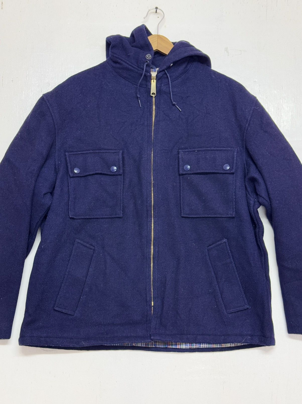 Vintage Vintage Fox Knapp Wool Jacket 50s Size US L / EU 52-54 / 3 - 5 Thumbnail