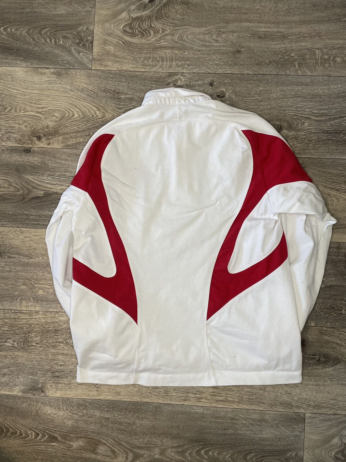 Nike × Vintage Nike Vintage Rugby shirts, jersey , Nike O2 long sleeve Size US M / EU 48-50 / 2 - 3 Thumbnail