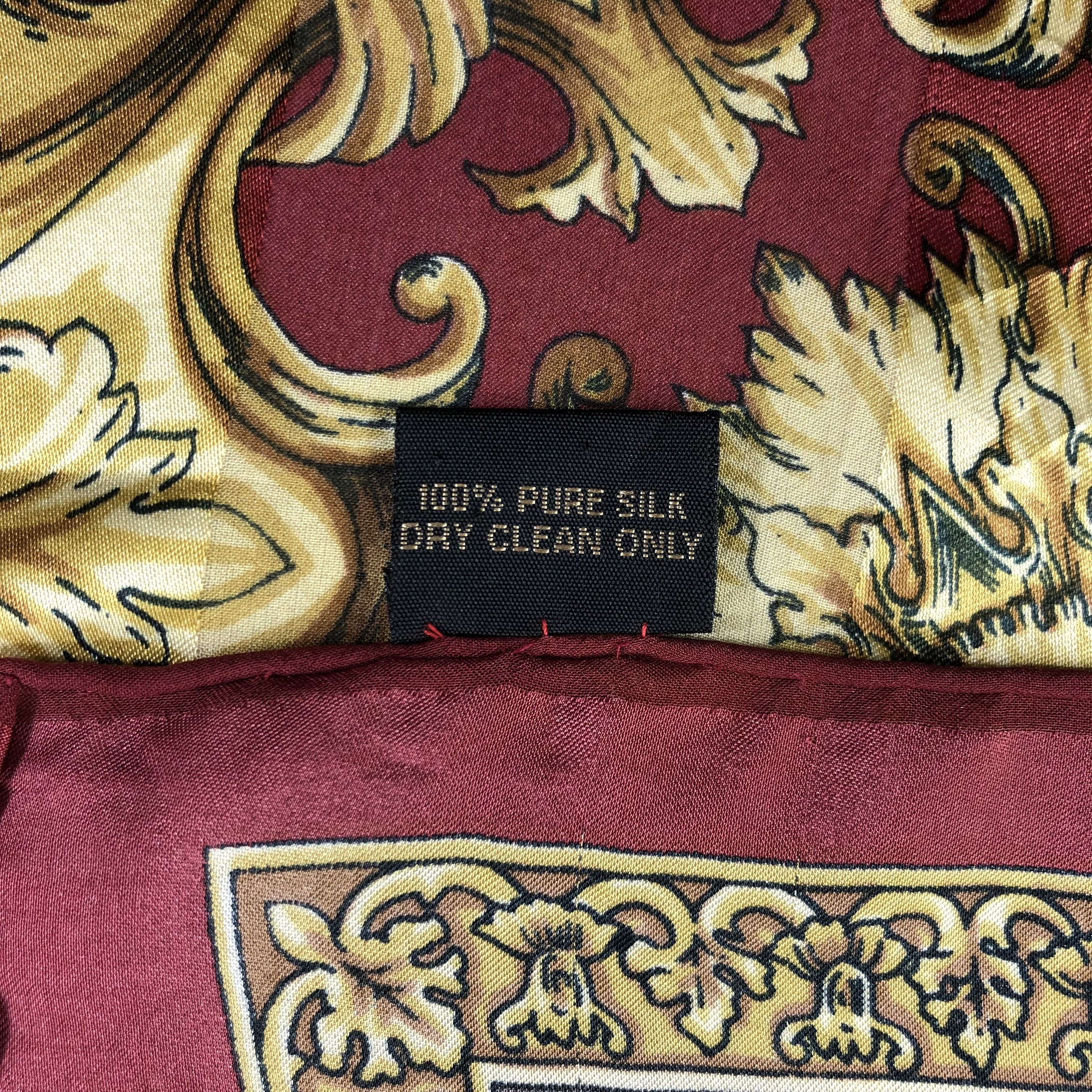Vintage Vintage La Missi Paris Silk Scarf Size ONE SIZE - 5 Thumbnail