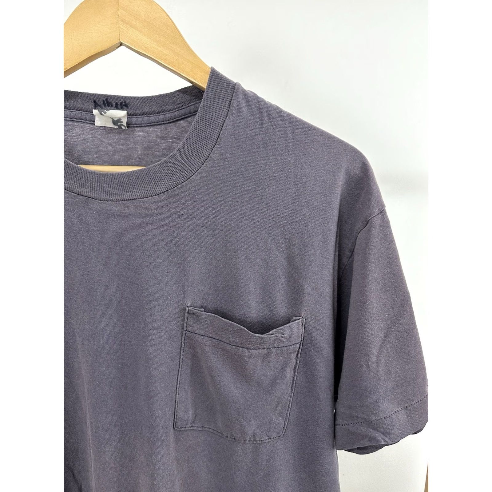 Fruit Of The Loom VINTAGE Fruit of the Loom 80s Work Shirt XL Blue Cotton Pockets Mens Size US XL / EU 56 / 4 - 4 Thumbnail