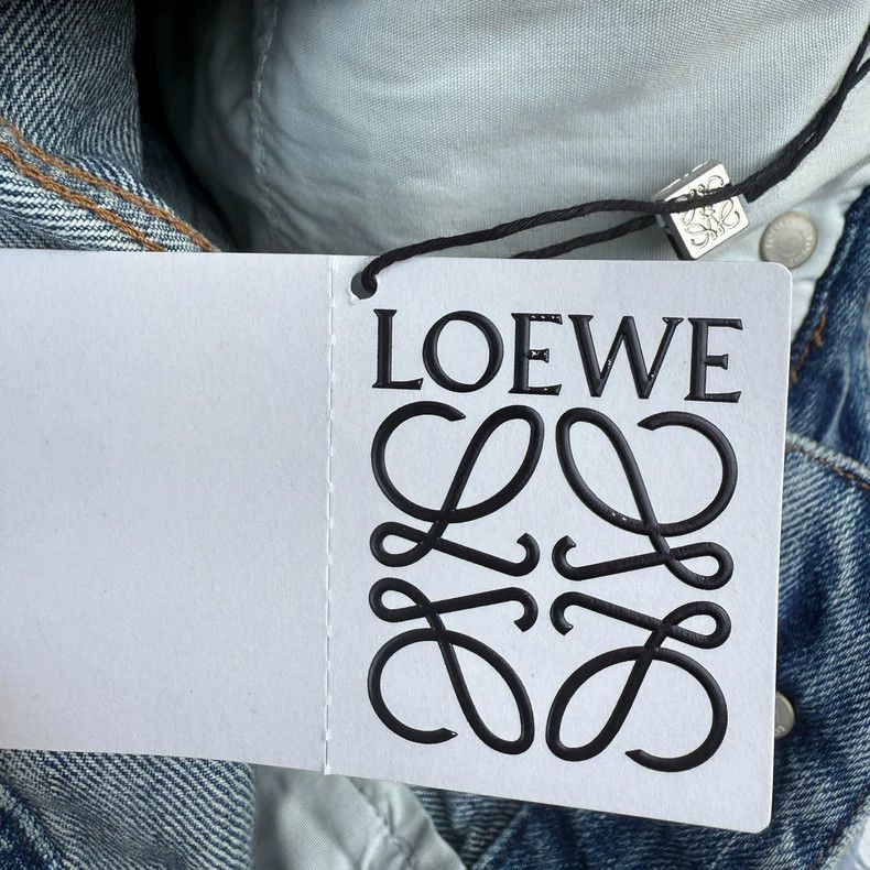 Loewe LOEWE SS25 Anagram Logo pocket zipper loose cut jeans Size 24" / US 00 / IT 34 - 5 Thumbnail