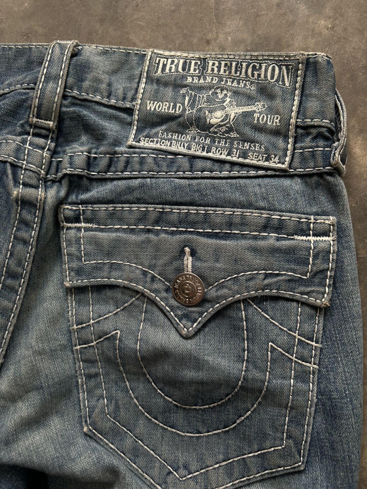 True Religion True Religion Billy Big T Size US 33 - 11 Thumbnail