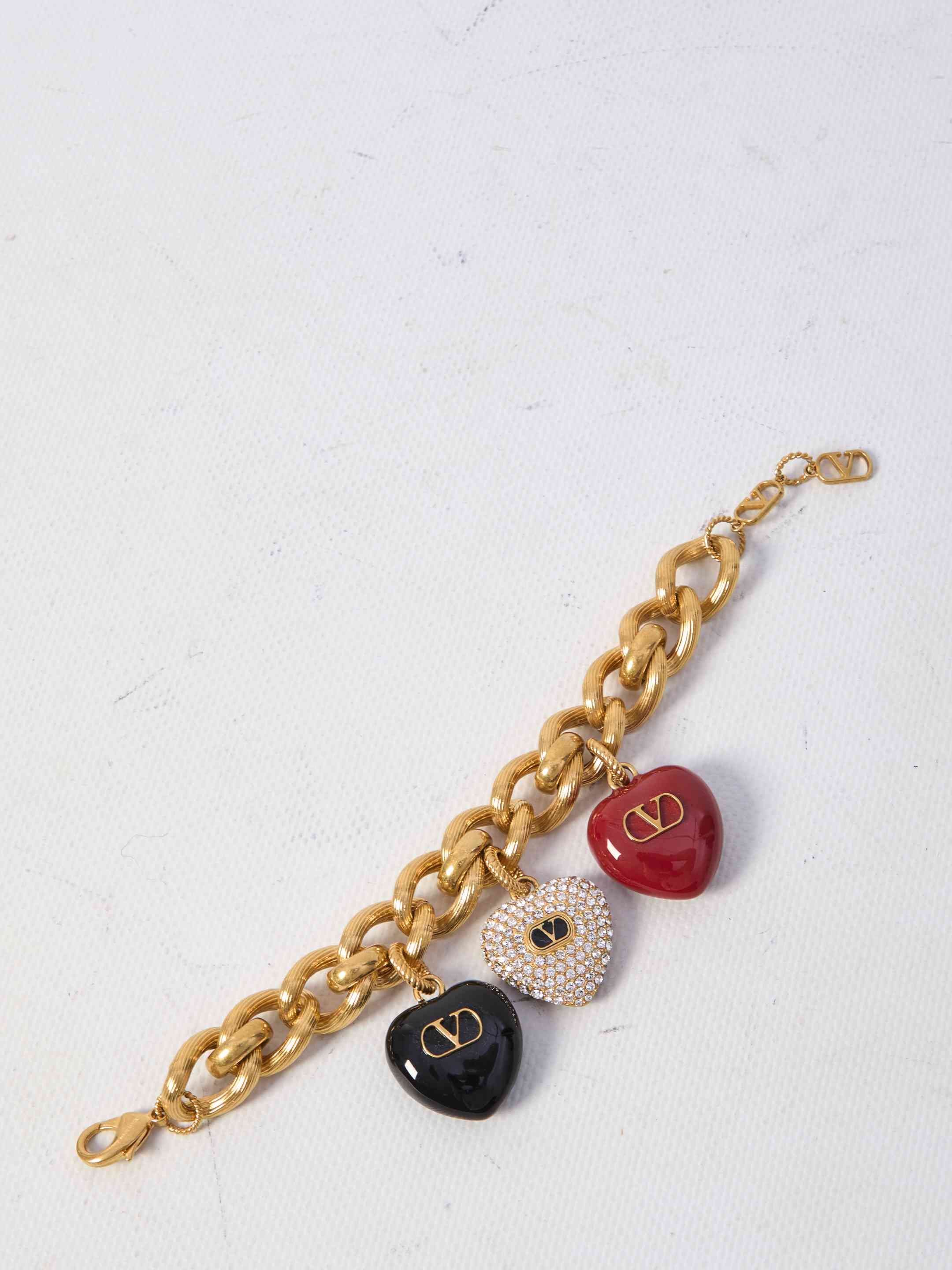 Valentino Triple Coeur Royal bracelet Size ONE SIZE - 1 Thumbnail