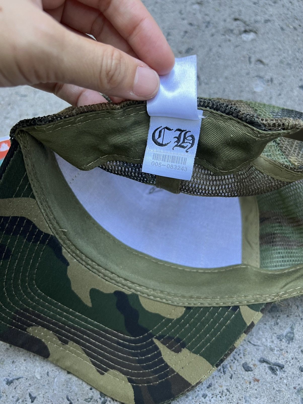 Chrome Hearts Vintage Chrome Hearts Camou FVCK Trucker Hat Size ONE SIZE - 9 Thumbnail