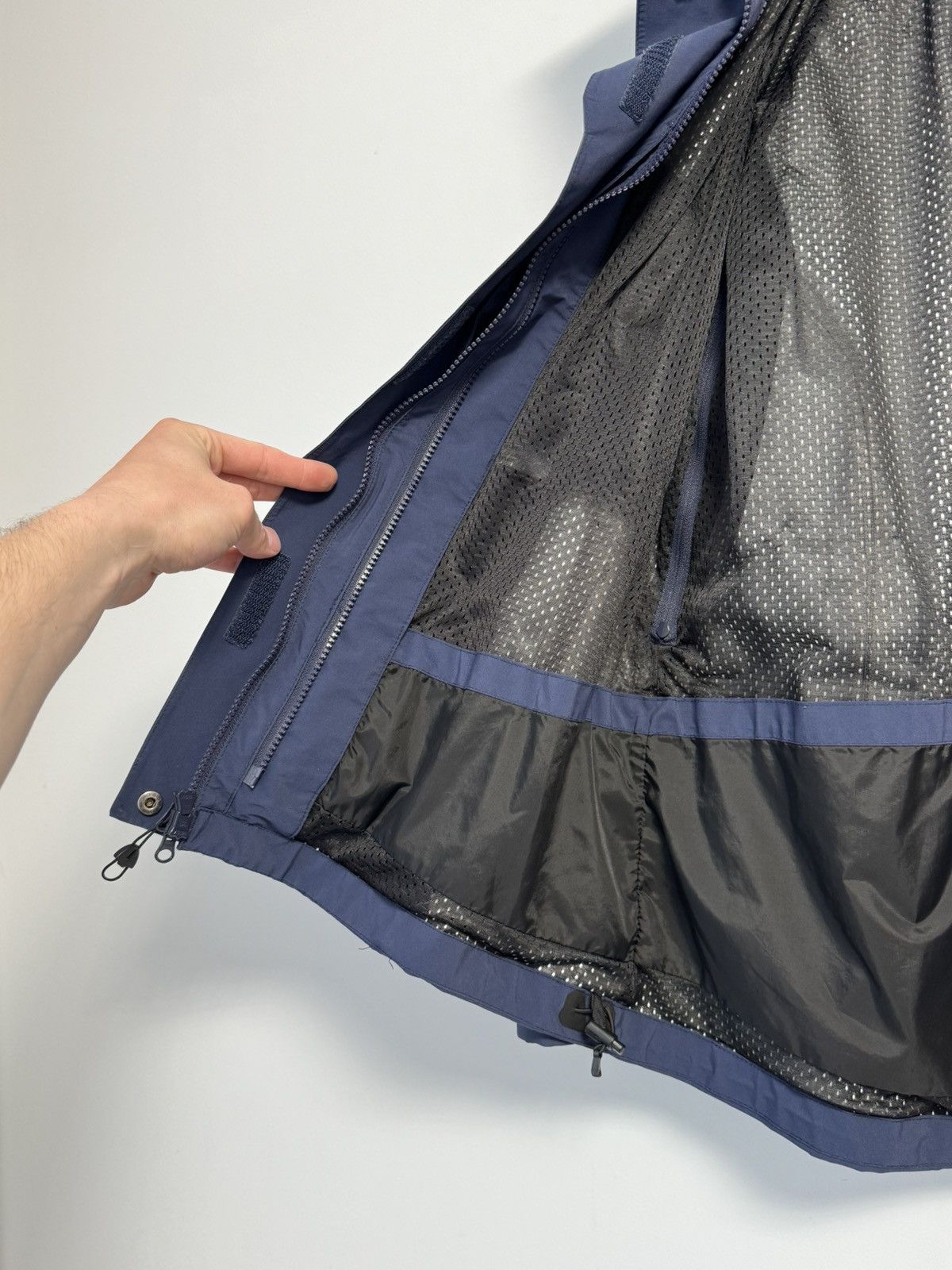 Other Kaikkialla Waterproof Hooded Outdoor Jacket Navy Blue Size XL / US 12-14 / IT 48-50 - 14 Thumbnail