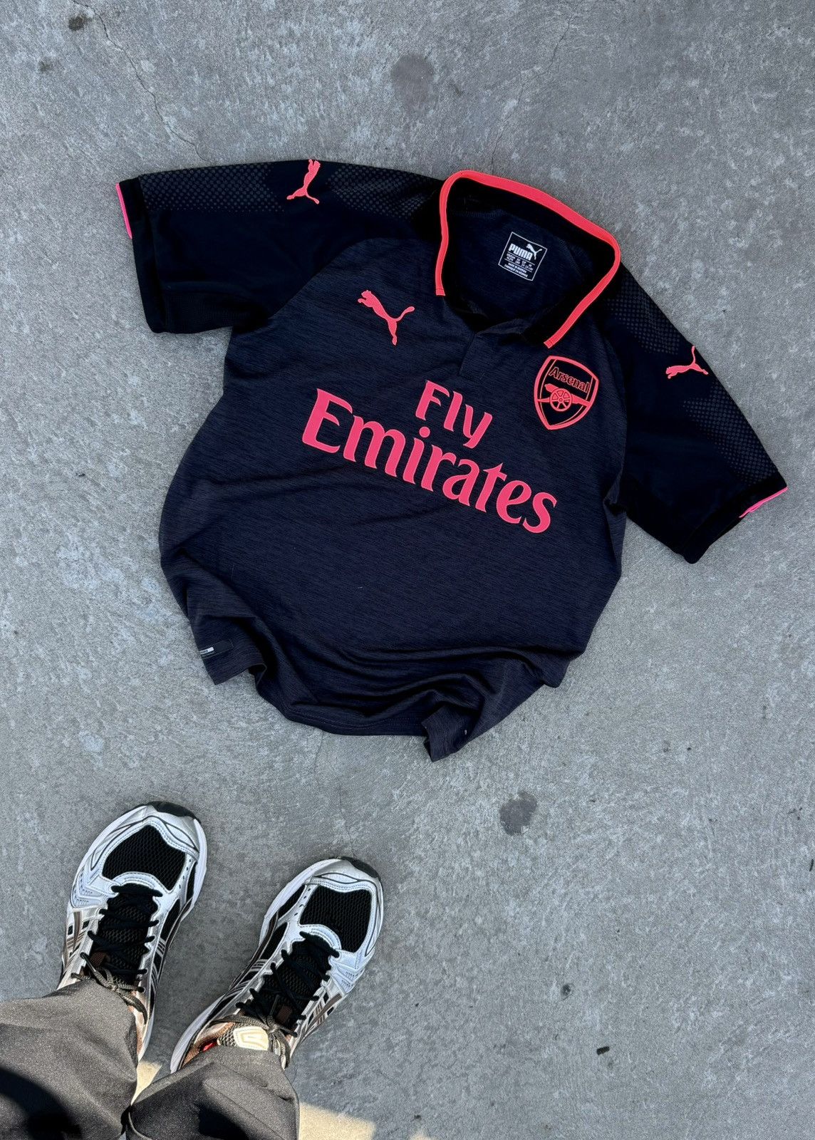 Puma FC Arsenal London 2017 Soccer Y2k Football Jersey Blokecor Size US XS / EU 42 / 0 - 1 Thumbnail