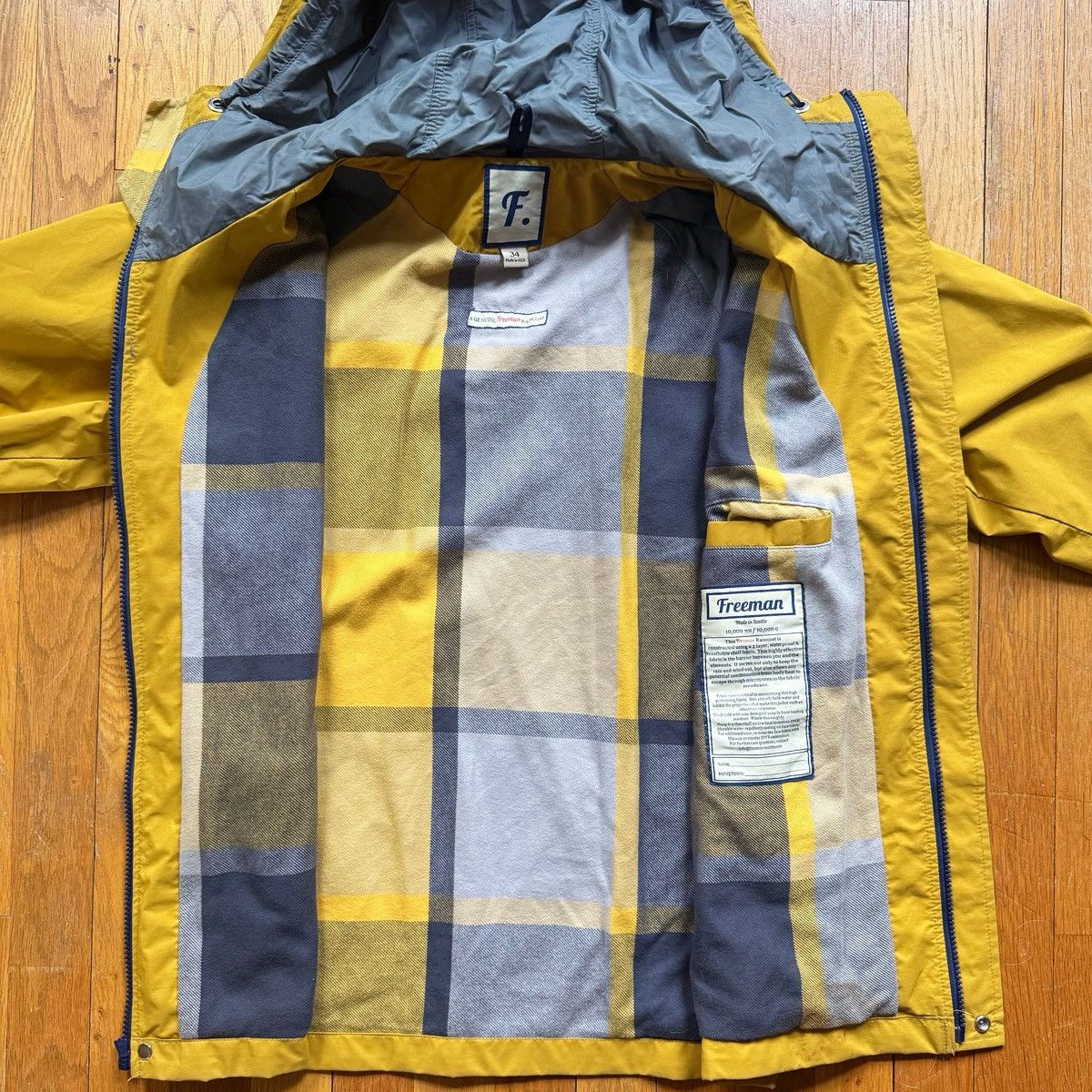 Freemans Sporting Club Freeman All Weather Co. Genuine Freeman Waterproof Raincoat Size US S / EU 44-46 / 1 - 3 Thumbnail