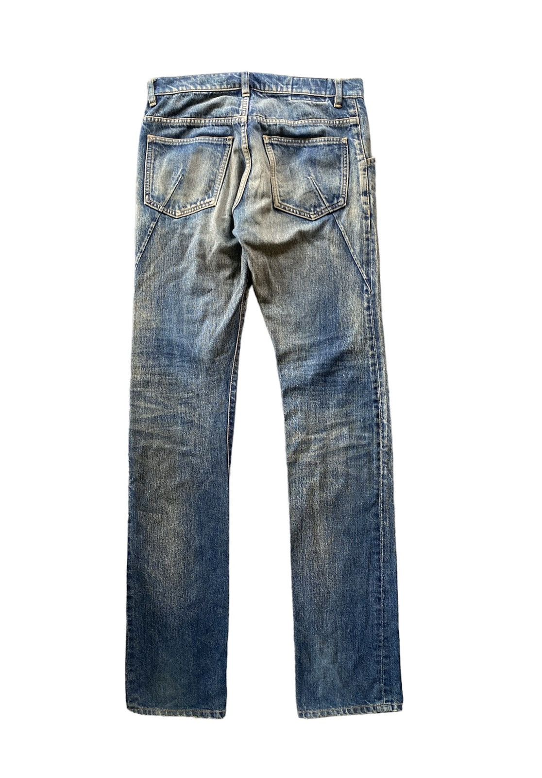 Kazuyuki Kumagai Attachment Indigo Wash and Rusty faded denim Size US 31 - 1 Thumbnail