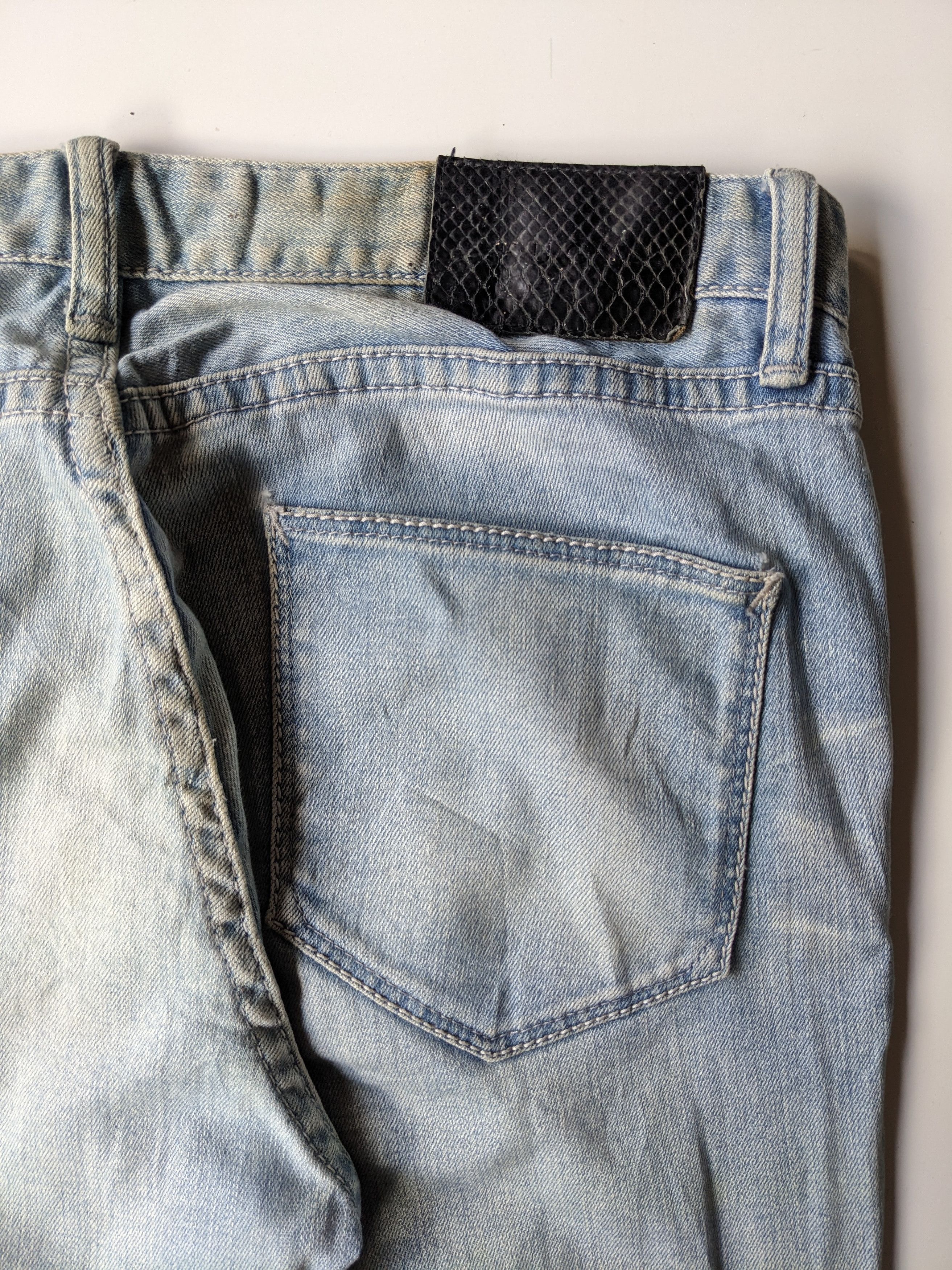 GOSTAR DE FUGA × If Six Was Nine Gostar de Fuga ripped slim fit Size US 32 / EU 48 - 6 Thumbnail