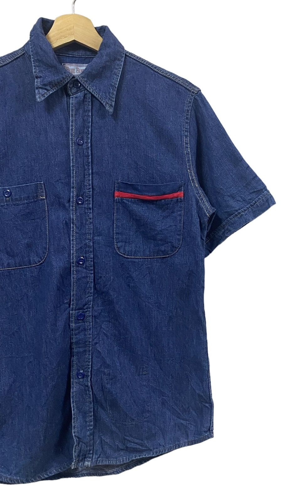 Blue Blue Japan Blue Blue Denim Shirt Button Size US M / EU 48-50 / 2 - 3 Thumbnail