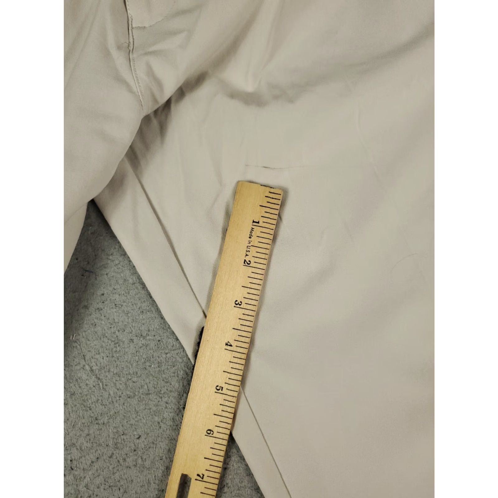 Adidas Adidas Chino Pants Mens 36x30 Beige Flat Front Casual Golf Trousers Size US 36 / EU 52 - 6 Thumbnail