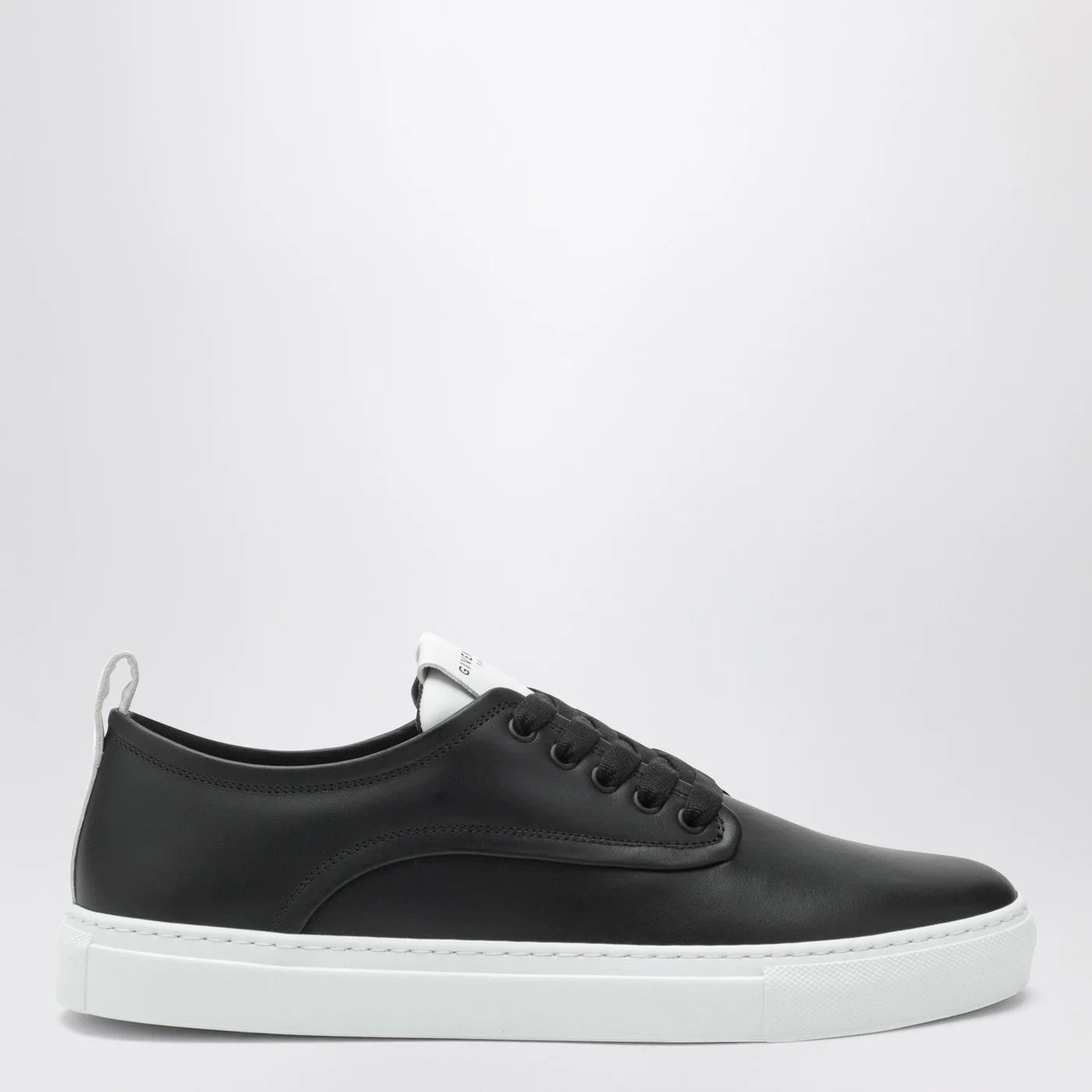 Givenchy o1d2blof0426 Leather New City Low-Top Sneakers in Black Size US 11 / EU 44 - 1 Thumbnail