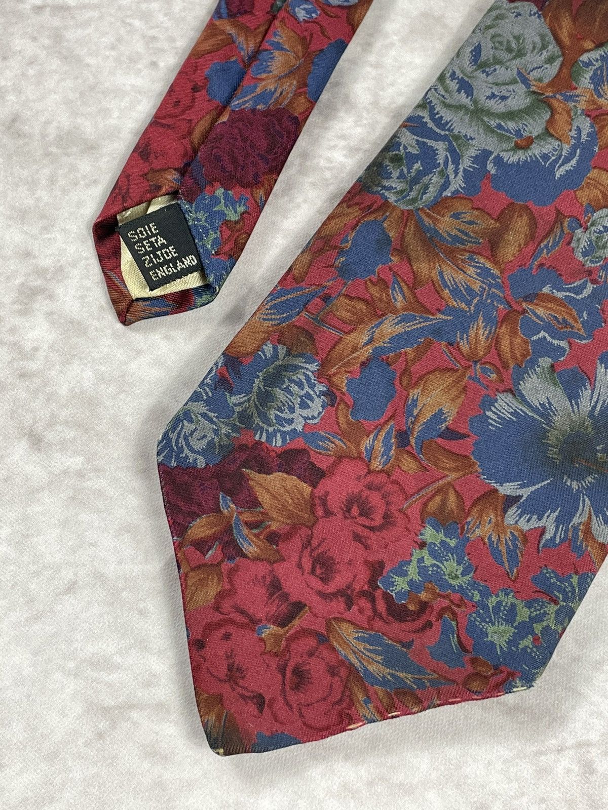 Vintage × Yves Saint Laurent Yves Saint Laurent YSL toes tie silk premium vintage luxury Size ONE SIZE - 4 Thumbnail