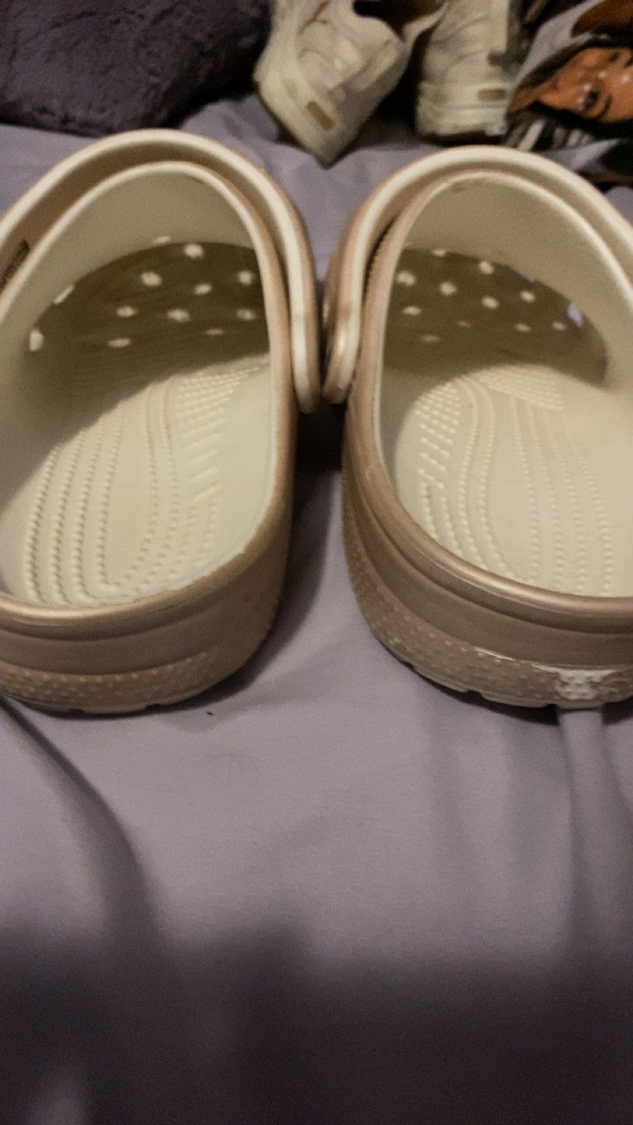 Crocs Rose gold/ light pink Crocs Size US 9 / IT 39 - 2 Thumbnail