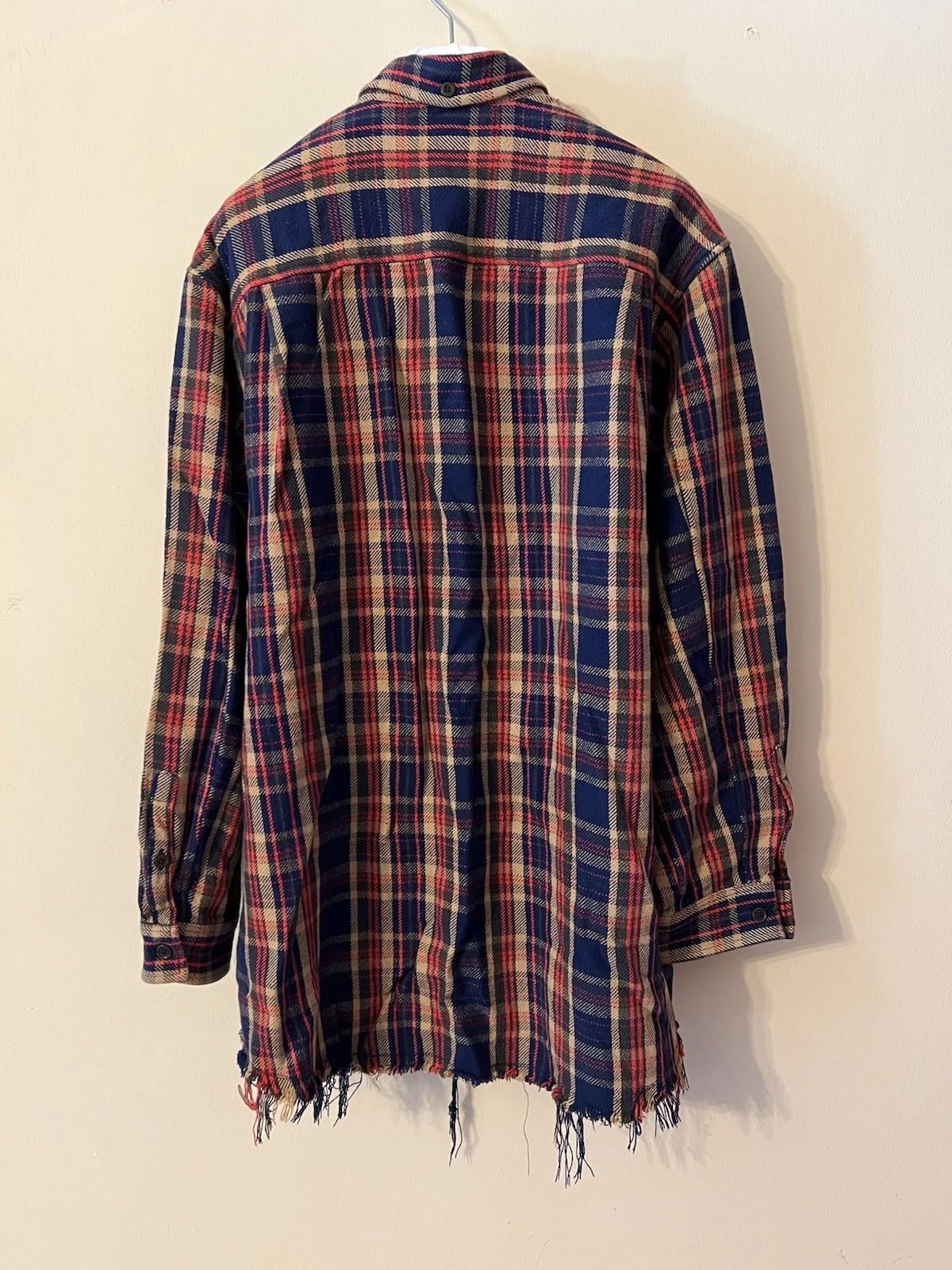 Undercover Undercover Jun Takahashi Oversized Flannel Plaid Shirt Size US L / EU 52-54 / 3 - 4 Thumbnail