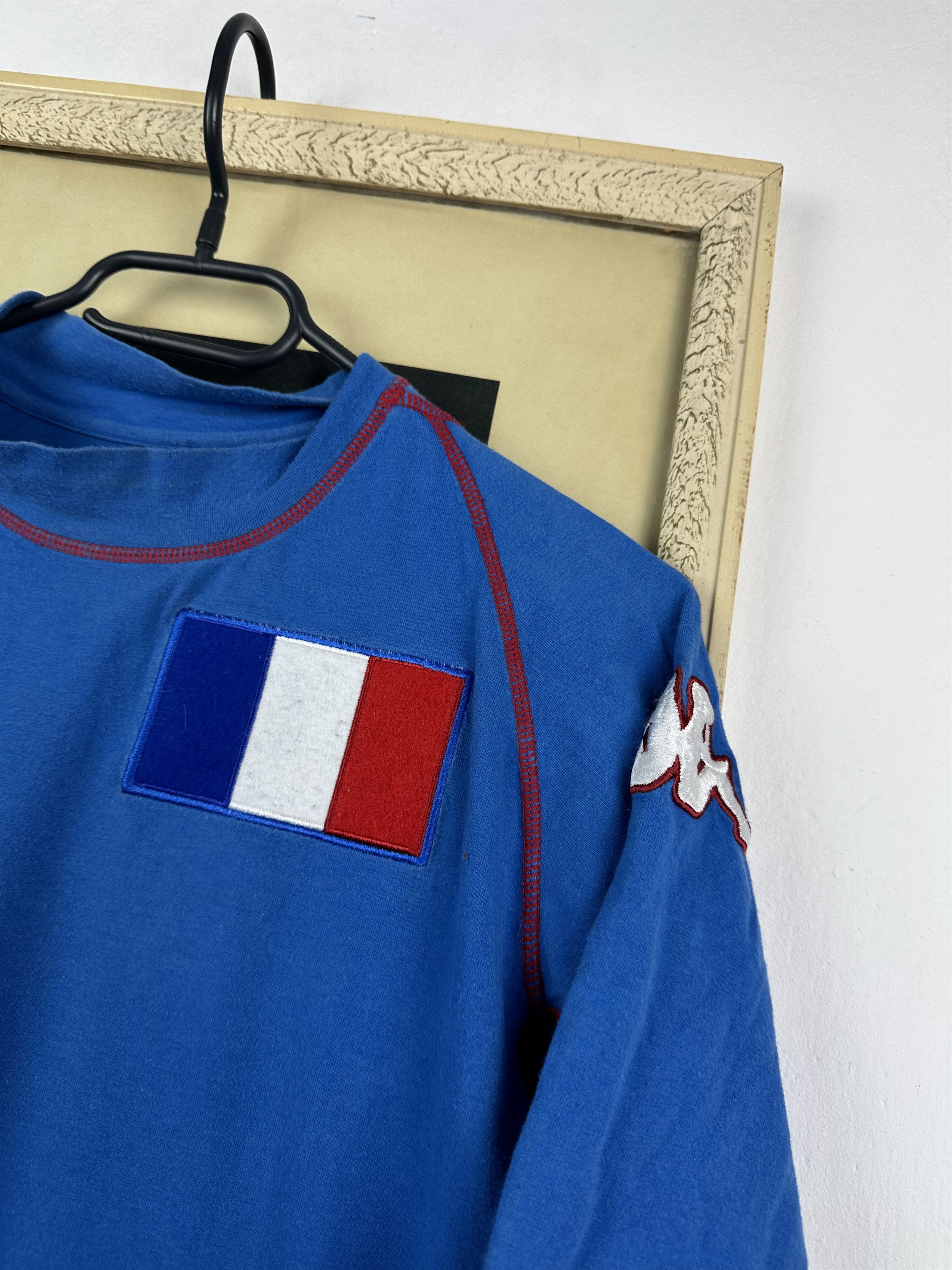 Kappa Vintage France Kappa Soccer Football Shirt Jersey Size US S / EU 44-46 / 1 - 3 Thumbnail