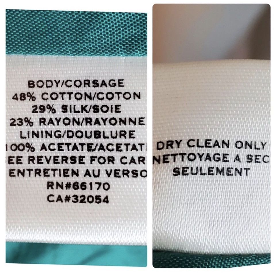 Anthropologie Anthropologie Moulinette Soeurs Silk Teal Dress . Size 4. Size S / US 4 / IT 40 - 10 Thumbnail