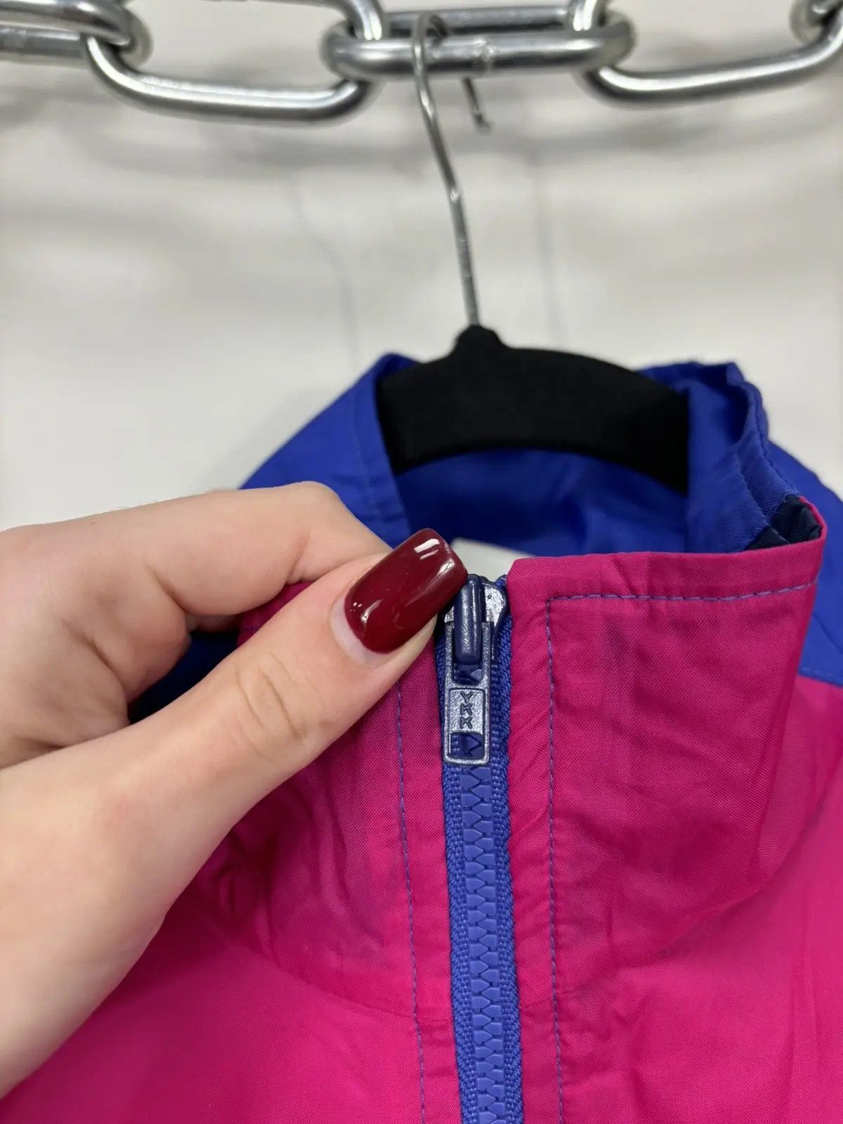 Nike × Vintage Vintage 90s Nike Y2K Full Zip Retro Nylon Track Jacket Size US M / EU 48-50 / 2 - 10 Thumbnail