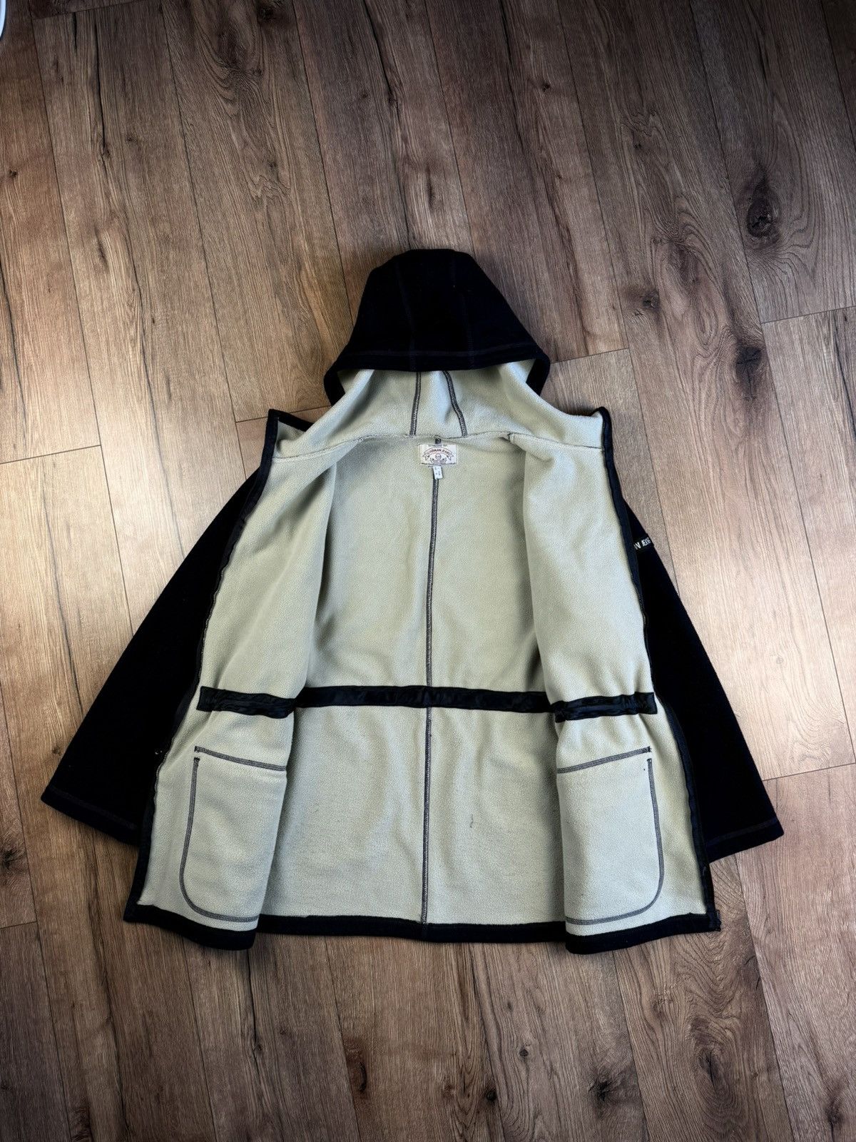 Armani Armani Jeans Women Fleece Hooded Jacket Made in Italy Size M / US 6-8 / IT 42-44 - 2 Thumbnail