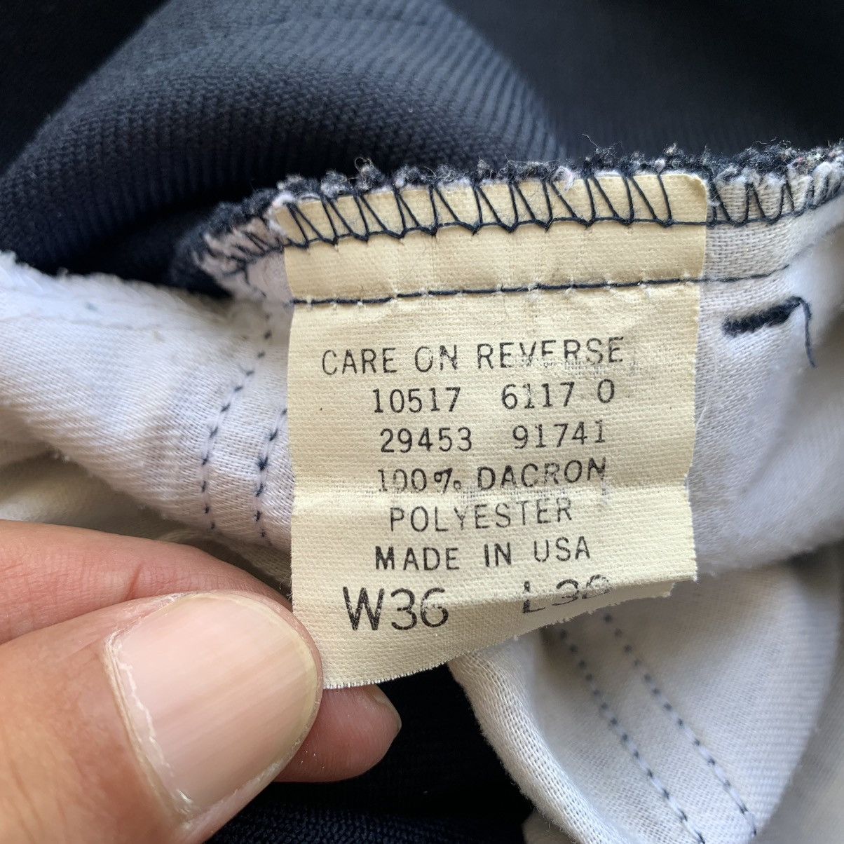 Levi's Vintage 80s Levis Sta-Prest Pants Size 36x30 Size US 36 / EU 52 - 9 Thumbnail