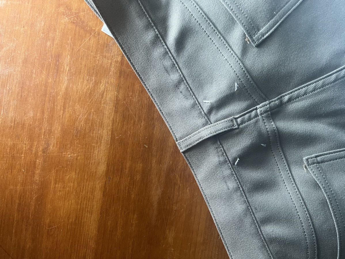 Maison Margiela Maison Margiela FW18 Runway Techno Gabardine Flared Trousers Size US 31 - 4 Thumbnail
