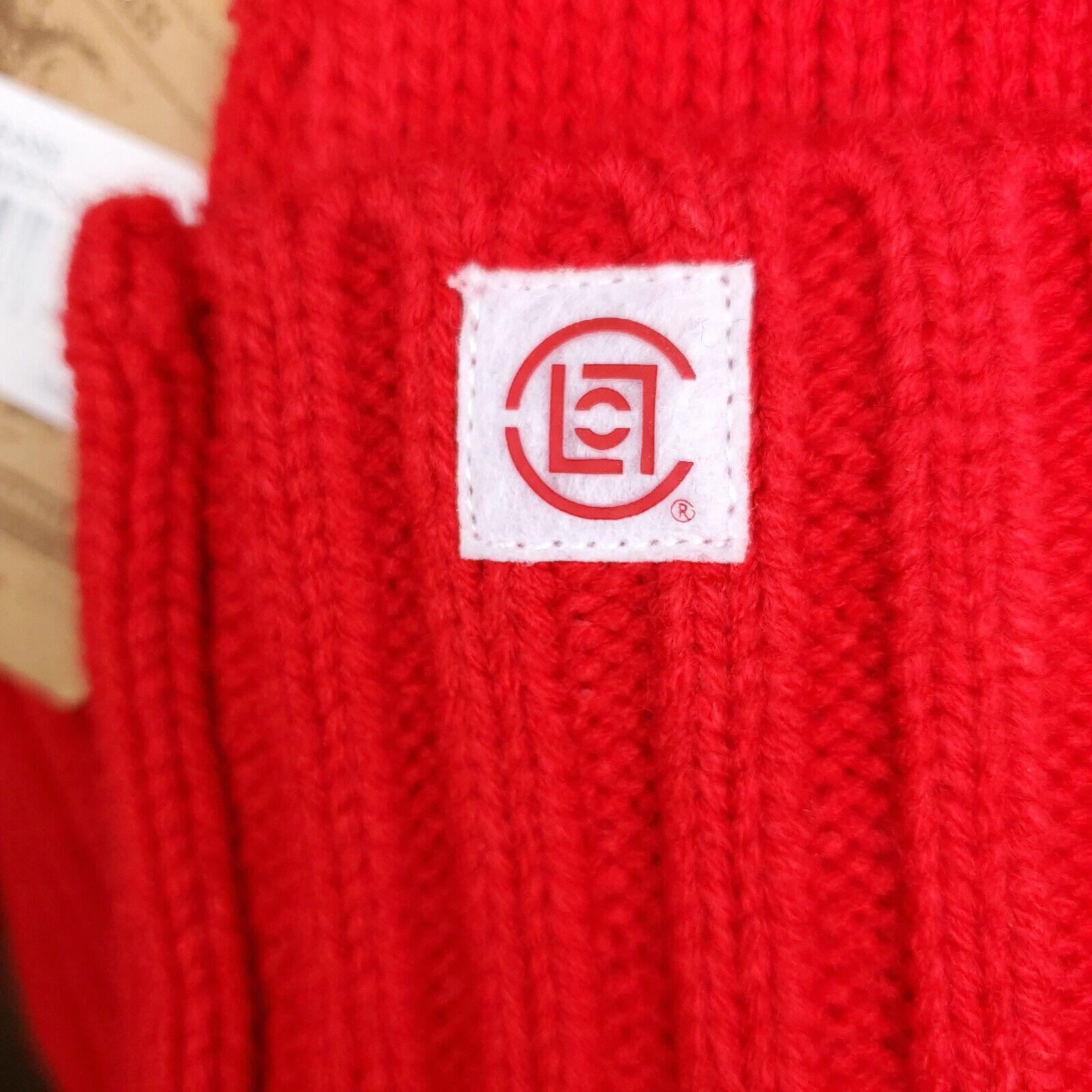 CLOT × Mitchell & Ness CLOT x Houston Rockets Mitchell & Ness NBA Cuff Knit Beanie Size ONE SIZE - 4 Thumbnail