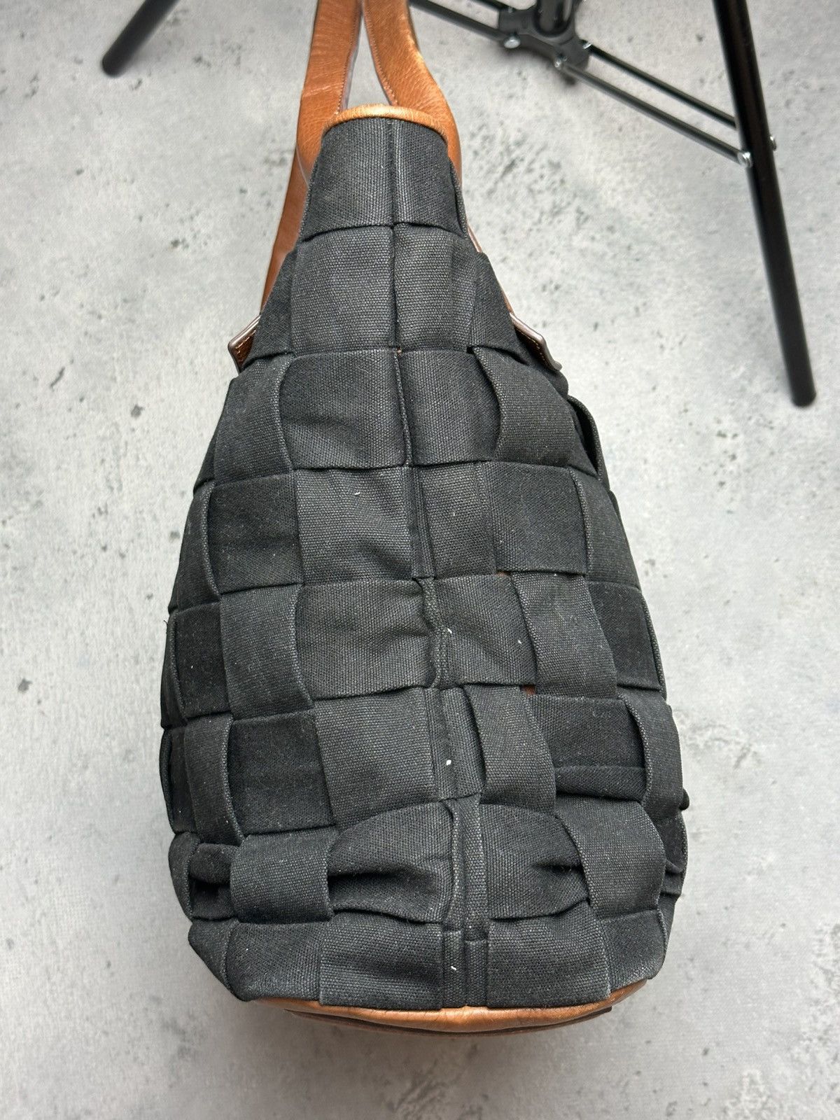 Fossil Fossil Emerson Woven Tote Canvas Shoulder Bag Lux Avantgarde Size ONE SIZE - 6 Thumbnail