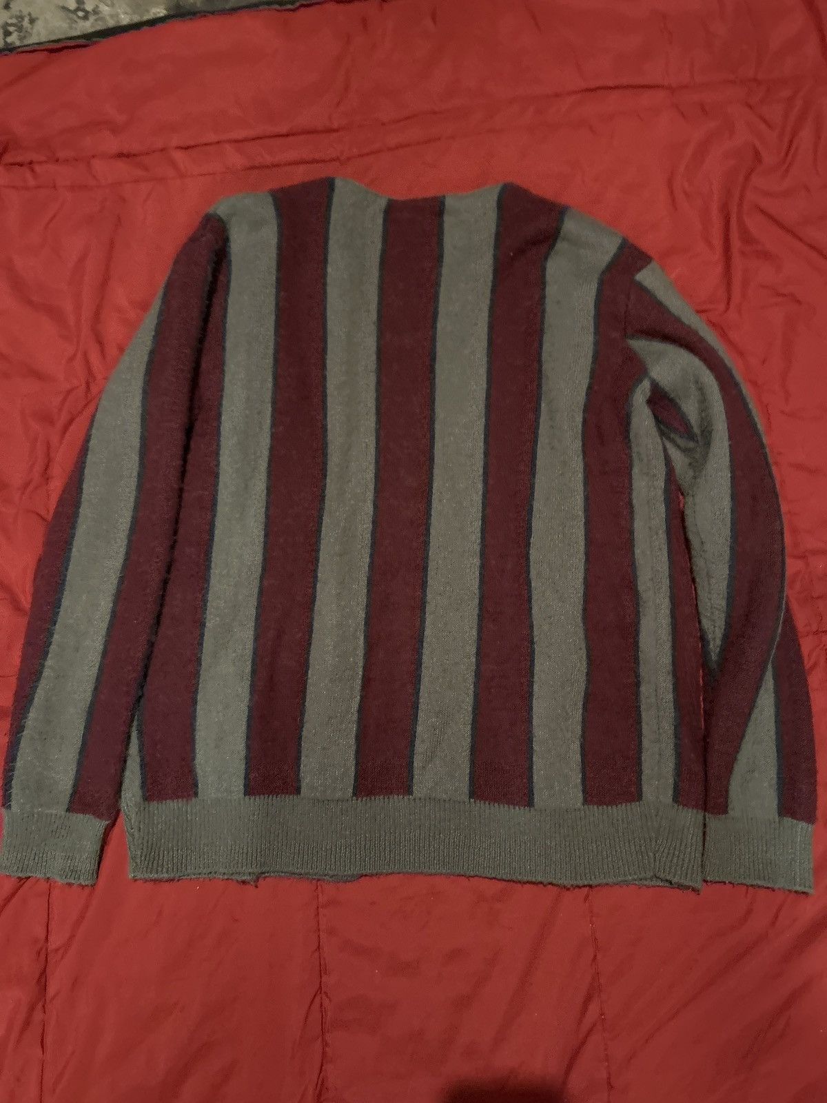 Stussy Stussy Striped Cardigan Size US L / EU 52-54 / 3 - 4 Thumbnail