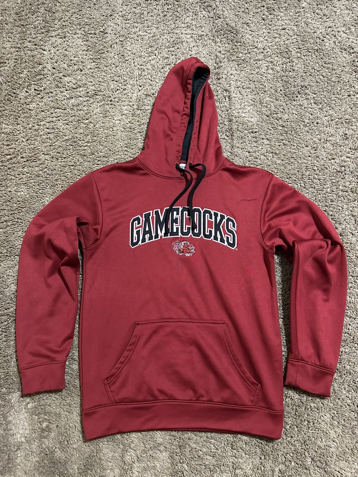 Majestic × NCAA × Vintage Vintage NCAA Majestic South Carolina hoodie 90s size medium Size US M / EU 48-50 / 2 - 1 Thumbnail