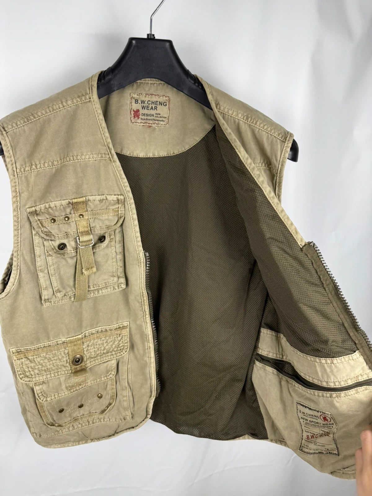 Other BW Cheng Gilet Stone Washed Vest Cargo size M Size US M / EU 48-50 / 2 - 9 Thumbnail