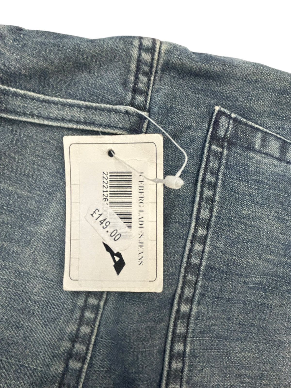 Iceberg NWT RARE Vintage Iceberg Ice B Pop Art Graphic Jeans size26 Size 26" / US 2 / IT 38 - 9 Thumbnail