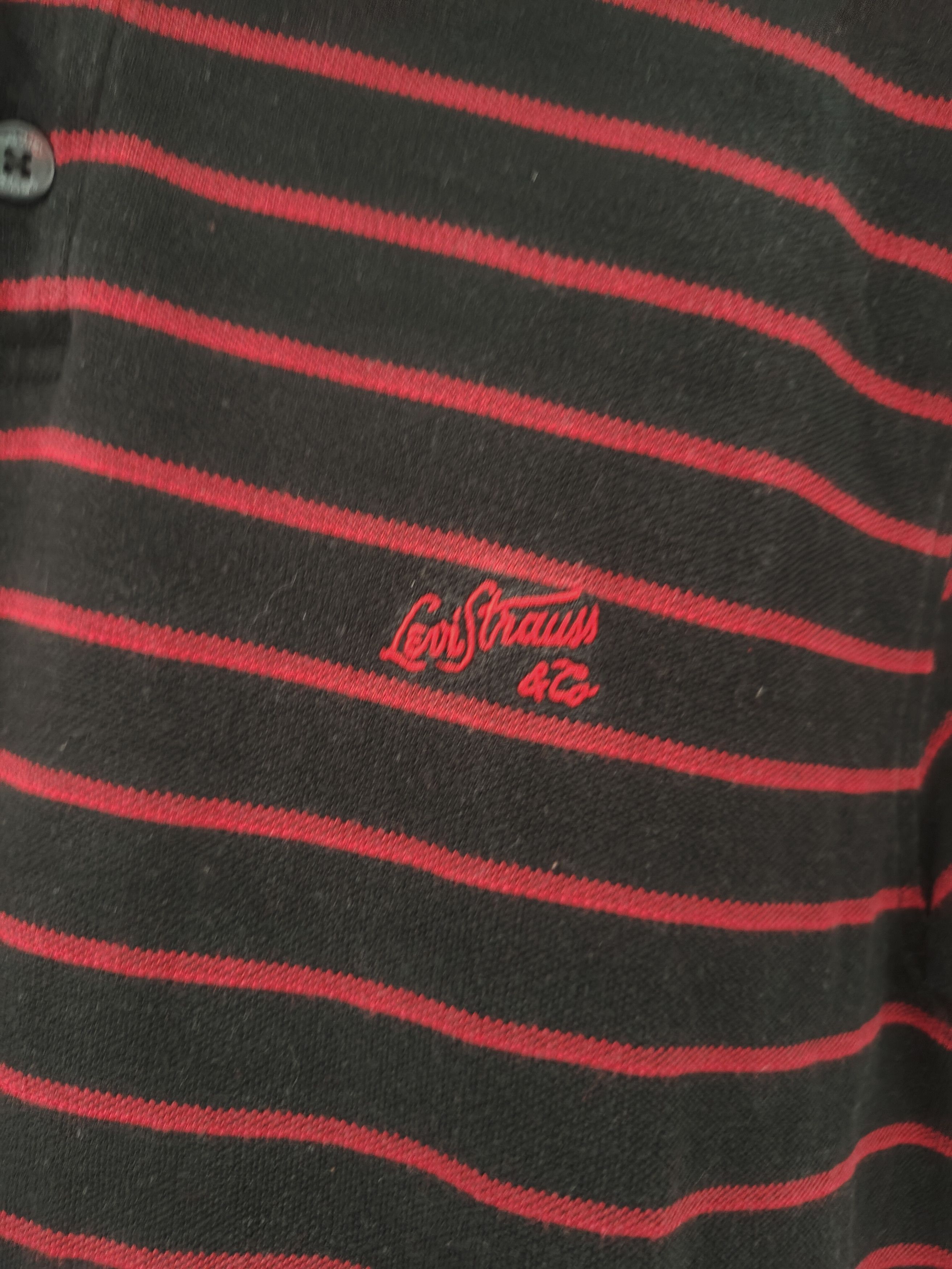 Levi's × Levi's Vintage Clothing Vintage Levi's Polo Shirt Large Men's y2k , streetwear Size US L / EU 52-54 / 3 - 2 Thumbnail