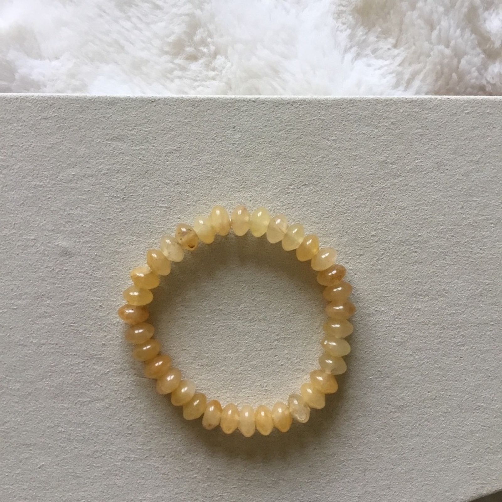 Other Rare Yellow Beads Bracelet Size ONE SIZE - 3 Thumbnail