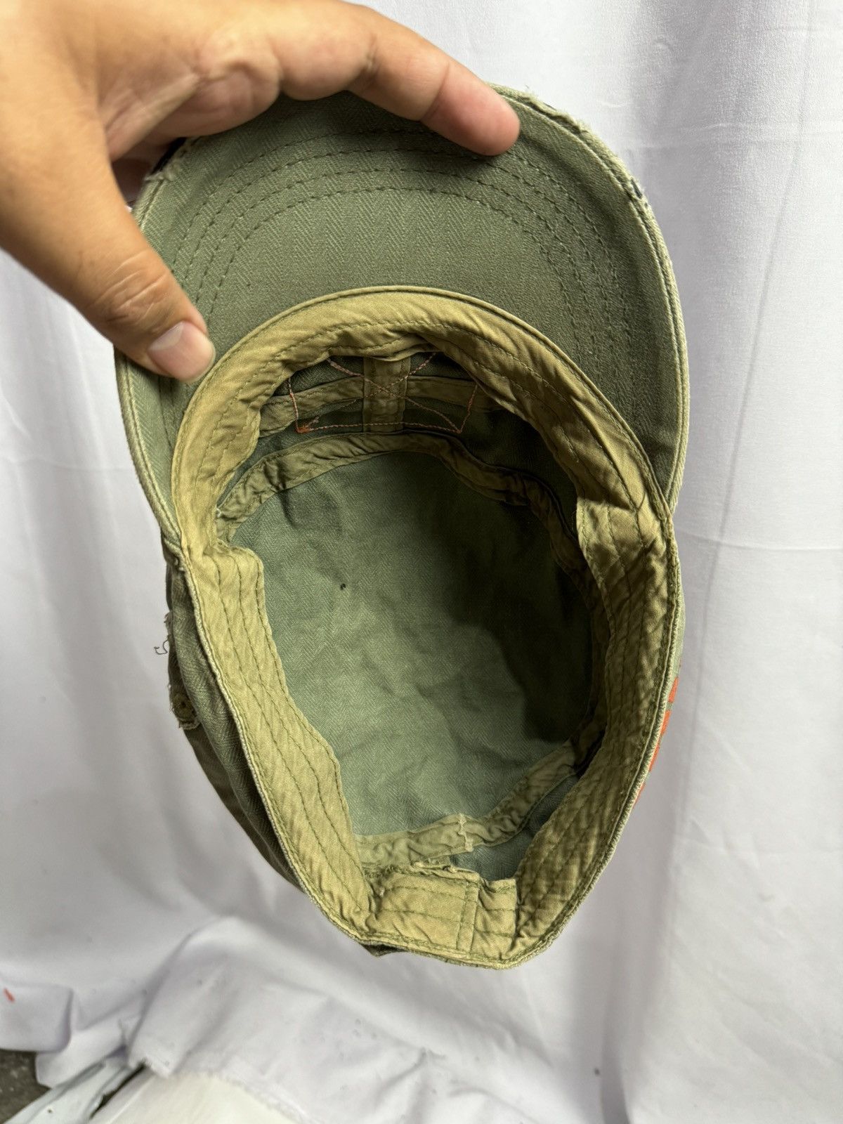 If Six Was Nine × Japanese Brand × PPFM Cadet Hats Skulls Koutake Distressed Ifsix goa lgb style Size ONE SIZE - 8 Thumbnail