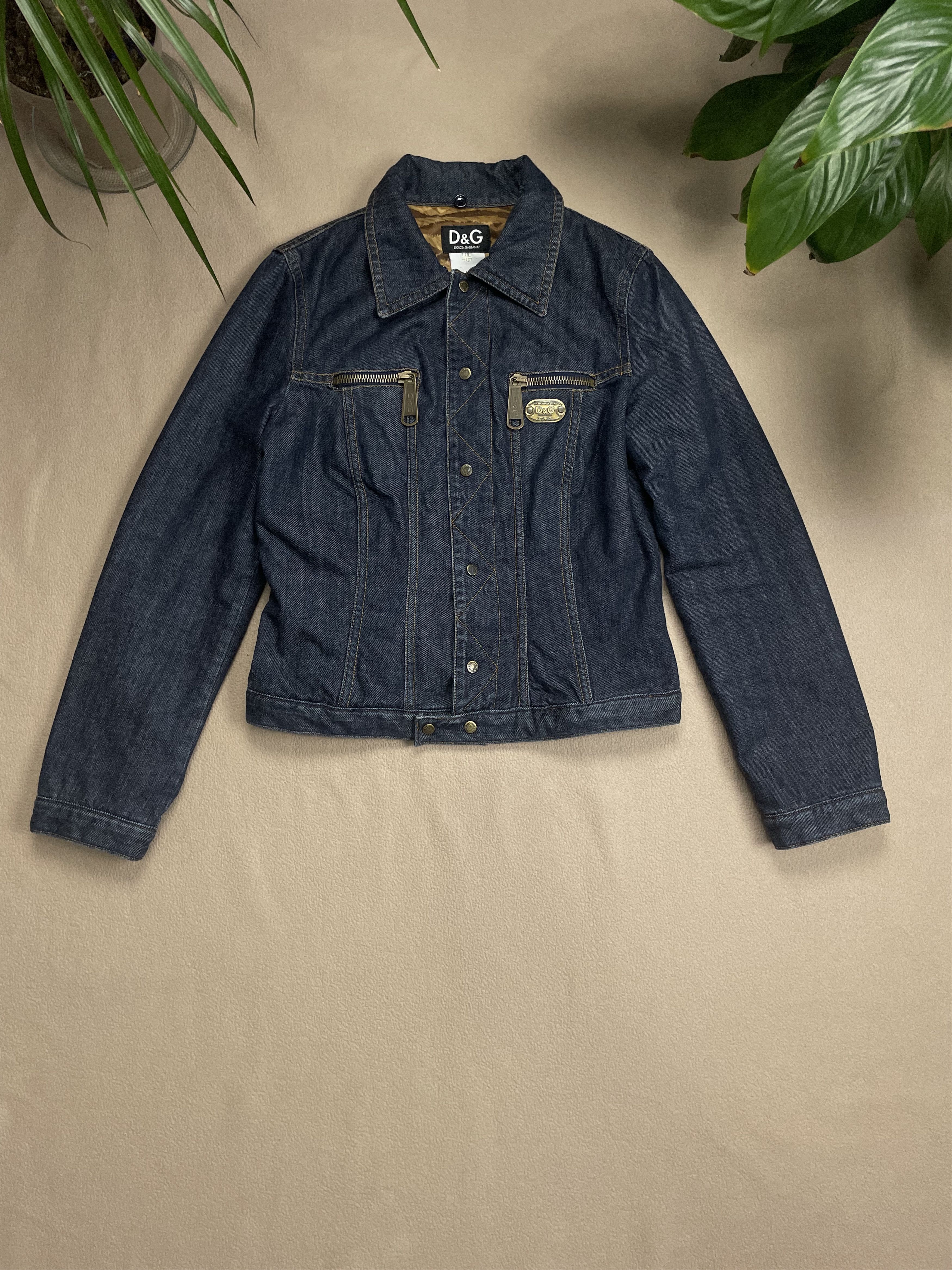 Dolce & Gabbana Dolce And Gabbana Casual Jacket New Money Style Size L-M Size L / US 10 / IT 46 - 1 Thumbnail