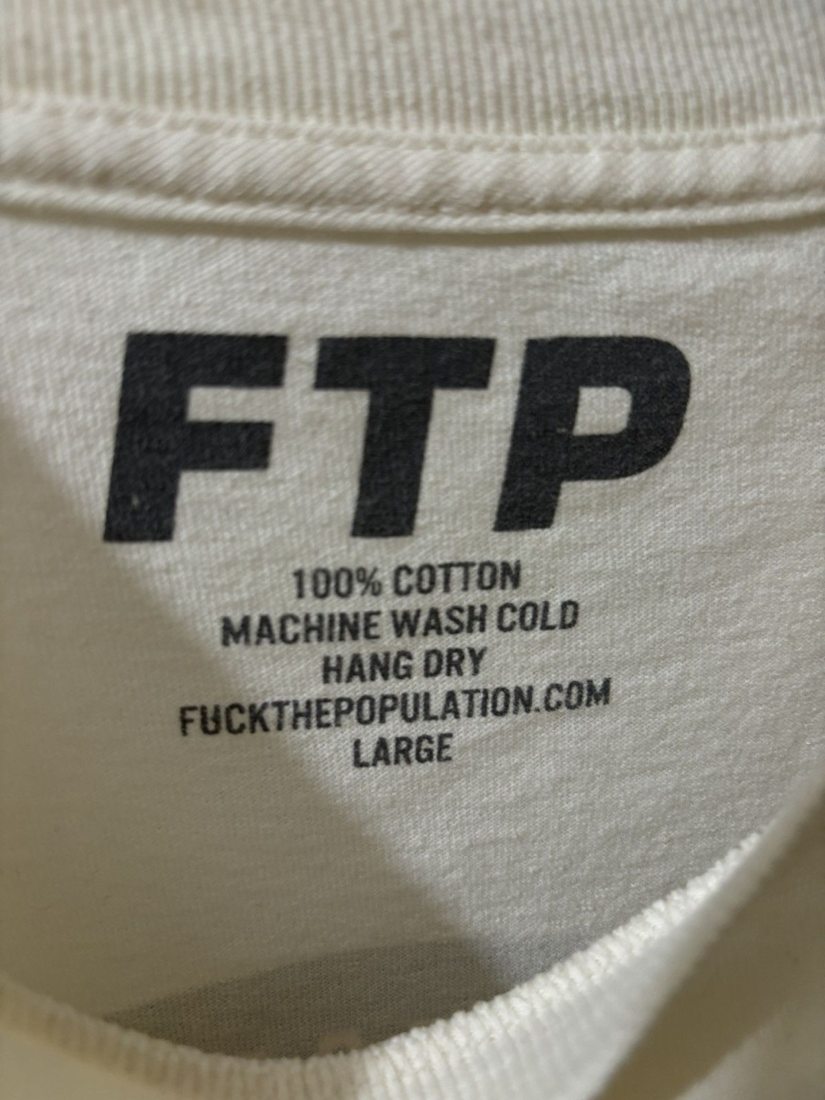 Fuck The Population Ftp depression shirt Size US L / EU 52-54 / 3 - 3 Thumbnail