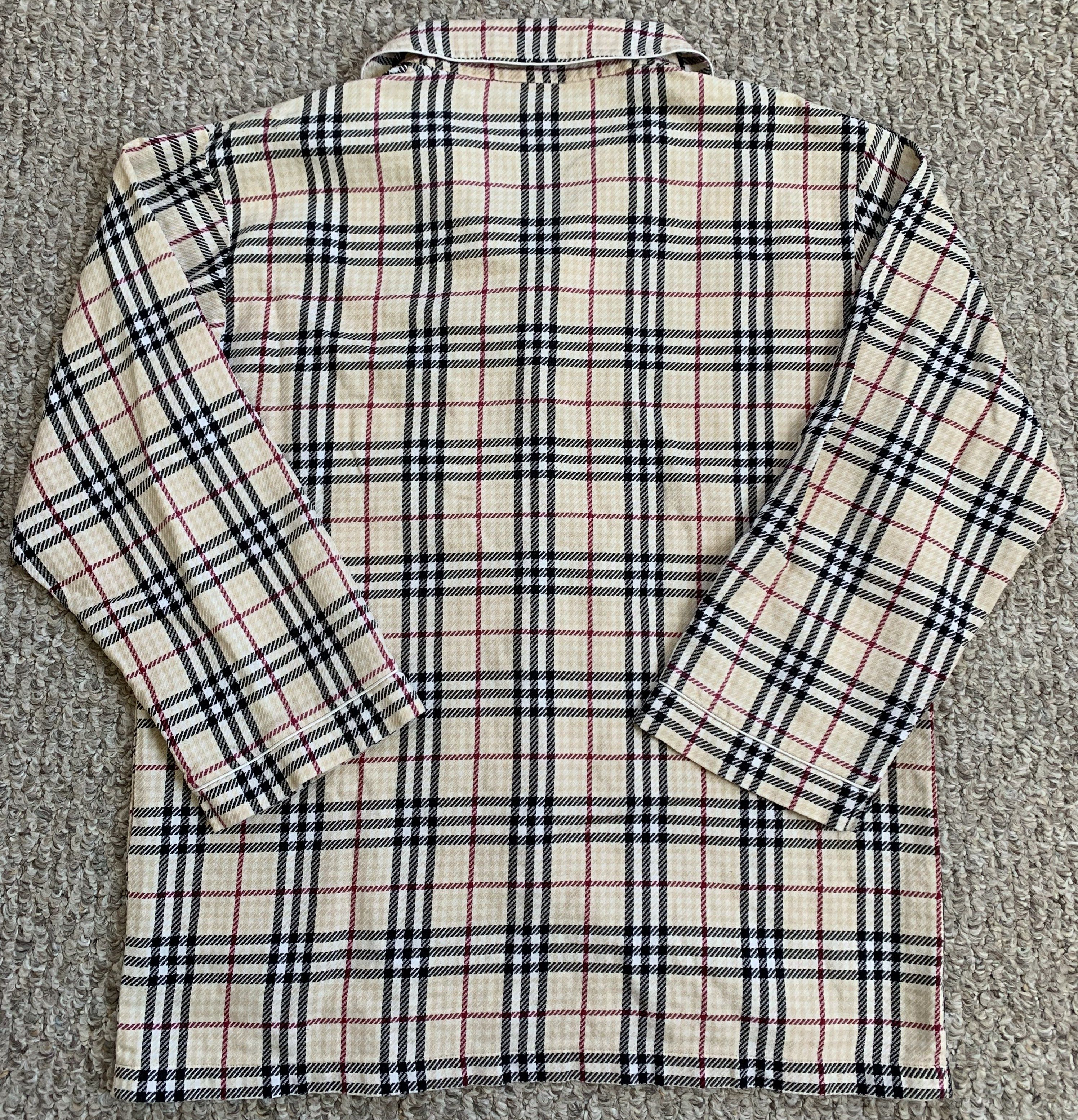 Burberry Burberry Nova Check Plaid Button Up Shirt Size L / US 10 / IT 46 - 4 Thumbnail