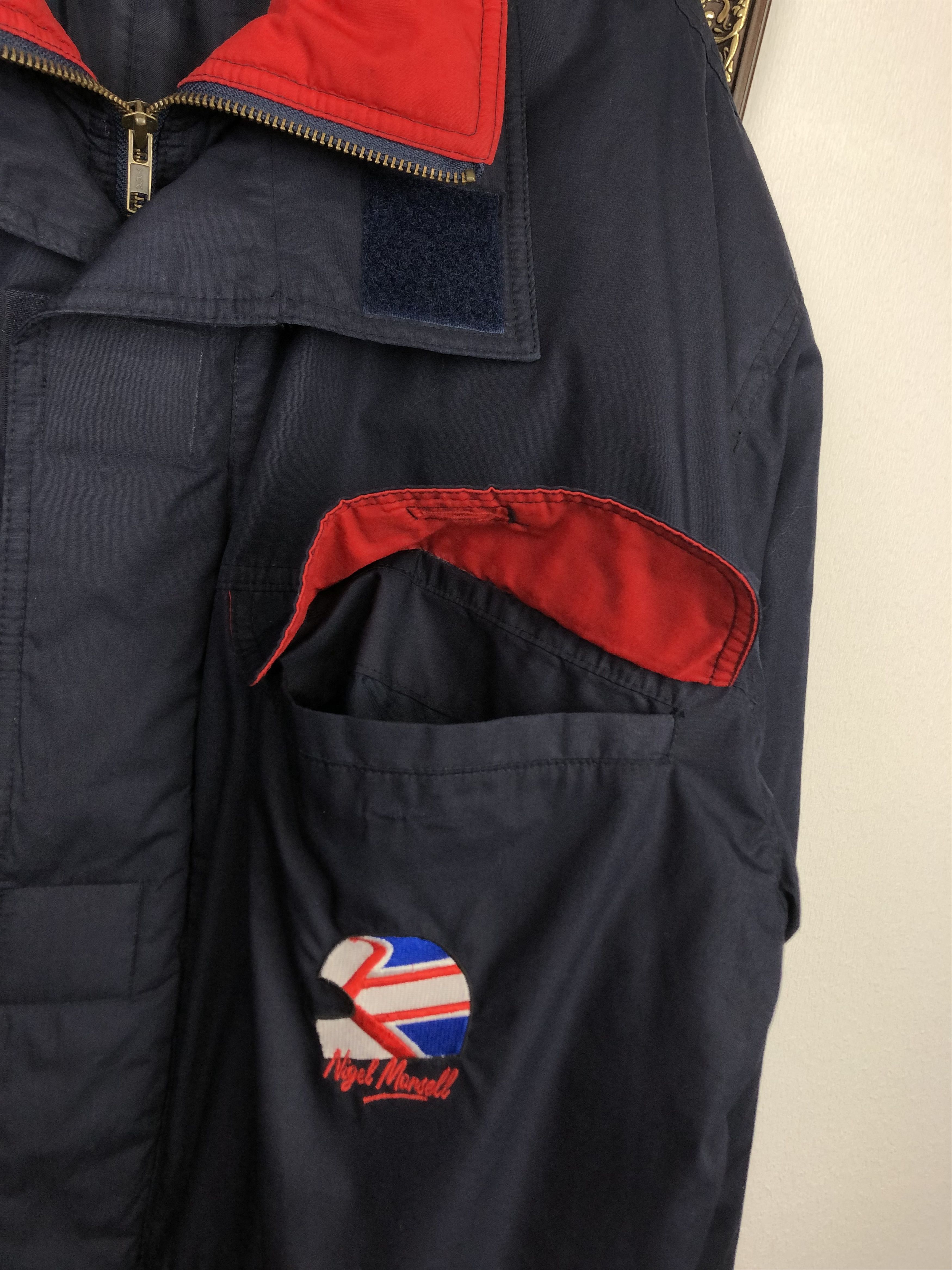 Vintage Vintage 90's Nigel Mansell Formula One Bomber Jacket Mens Size US L / EU 52-54 / 3 - 4 Thumbnail