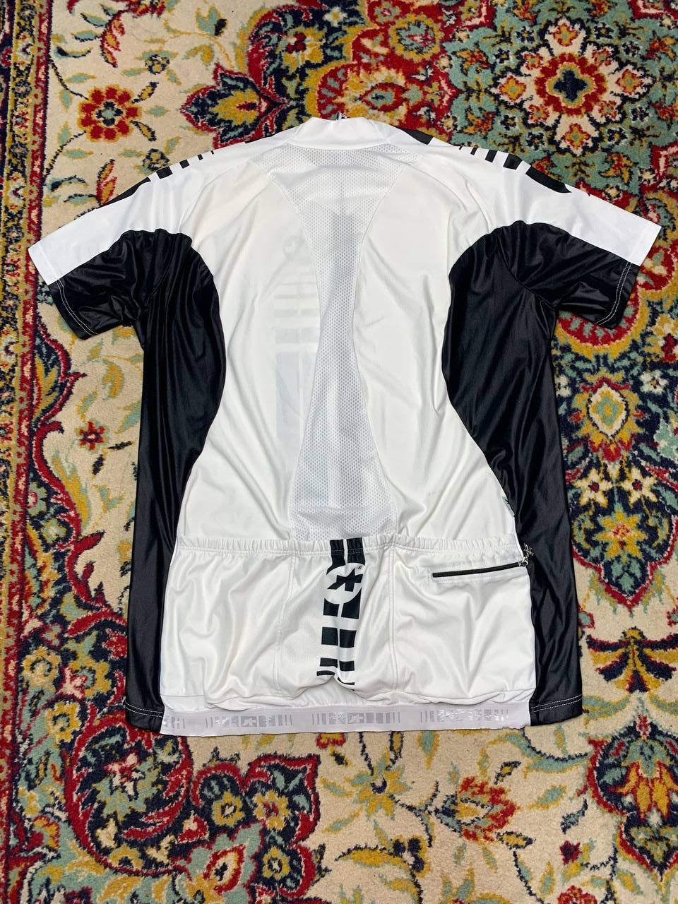 Vintage Assos SS.Mille Cycling Short Sleeve Jersey White Men’s Size US XL / EU 56 / 4 - 2 Thumbnail