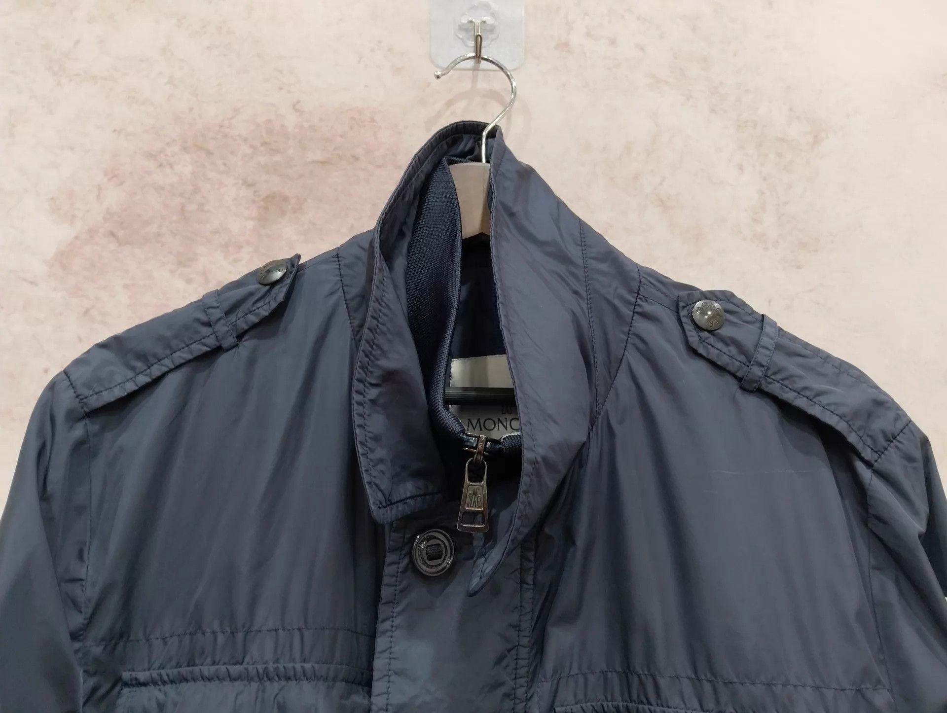 Moncler Moncler Stand Collar Long Sleeve Jacket 95 New Size 3 Size US L / EU 52-54 / 3 - 3 Thumbnail