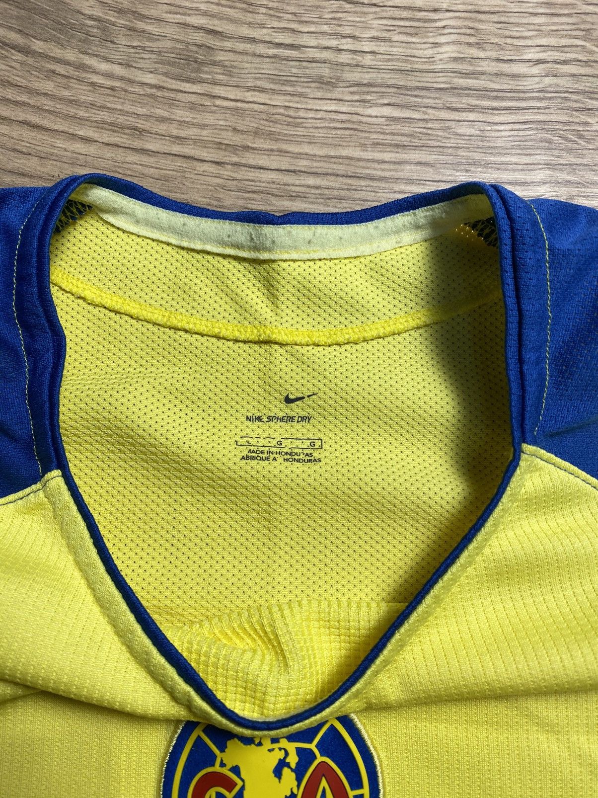Nike Vintage 2005-2006 Club America Nike Sphere Dry Home Jersey L Size US L / EU 52-54 / 3 - 7 Thumbnail
