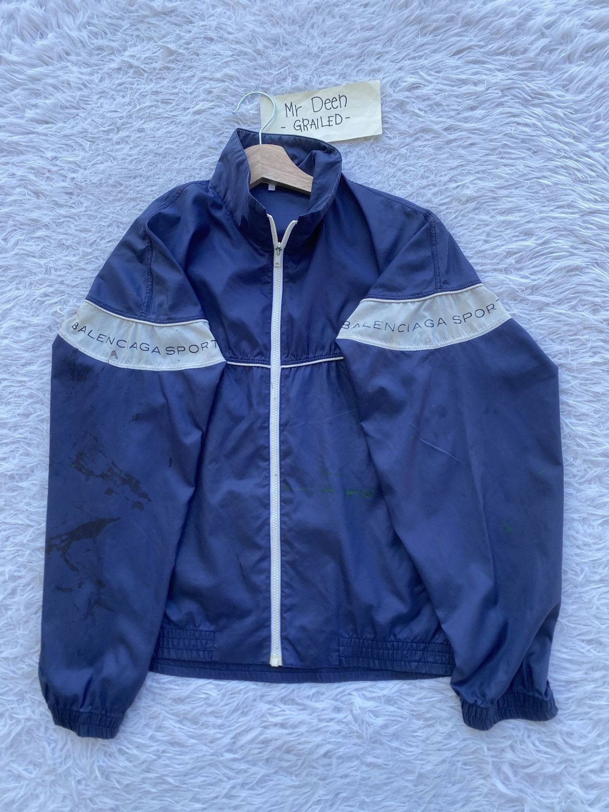 Balenciaga Rare Vintage Balenciaga Sports Windbreaker Size US M / EU 48-50 / 2 - 3 Thumbnail