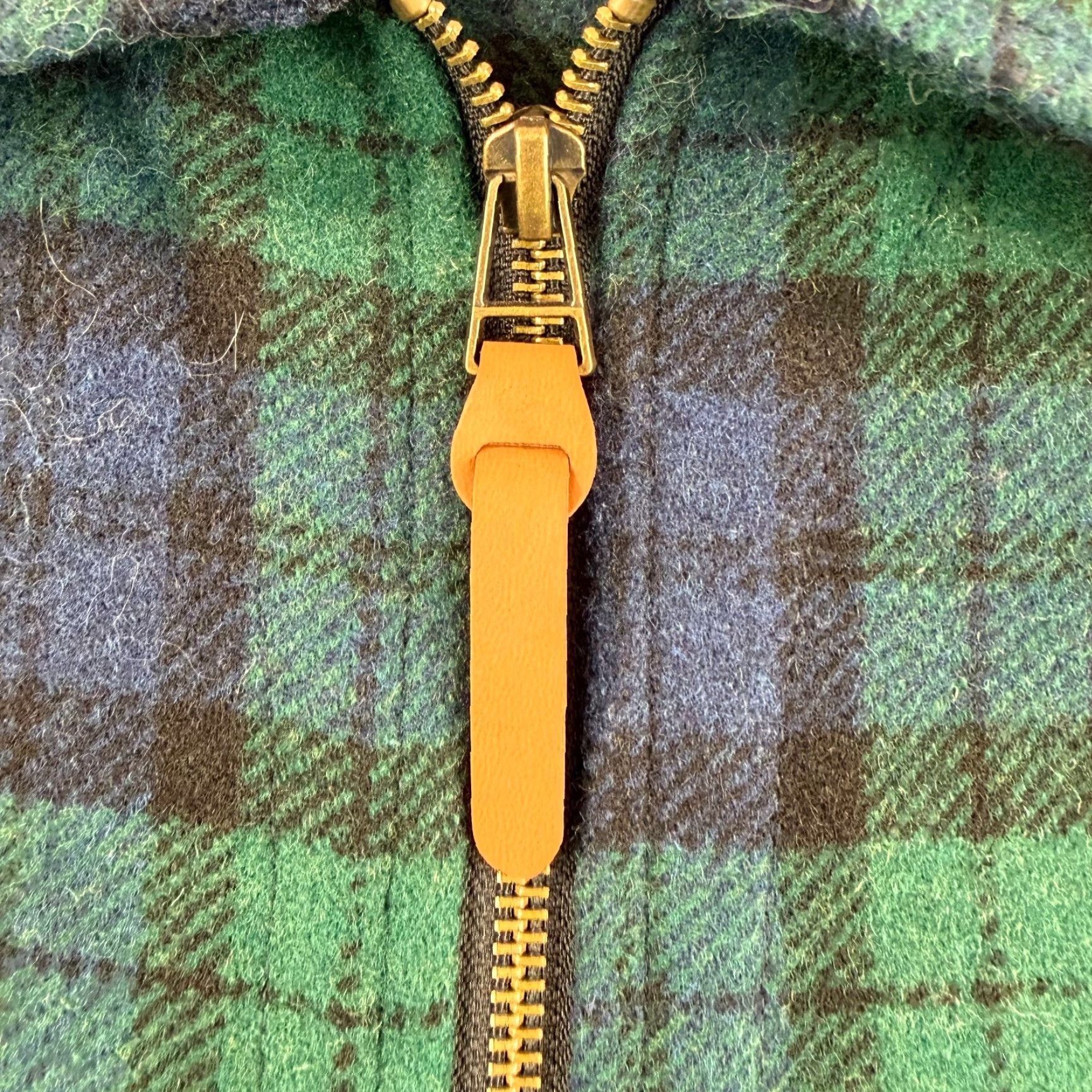 Taylor Stitch TAYLOR STITCH Coit Jacket in Blackwatch Men XL Regular Wool Blend Zip Up Overcoat Long Plaid 390? Size US XL / EU 56 / 4 - 3 Thumbnail
