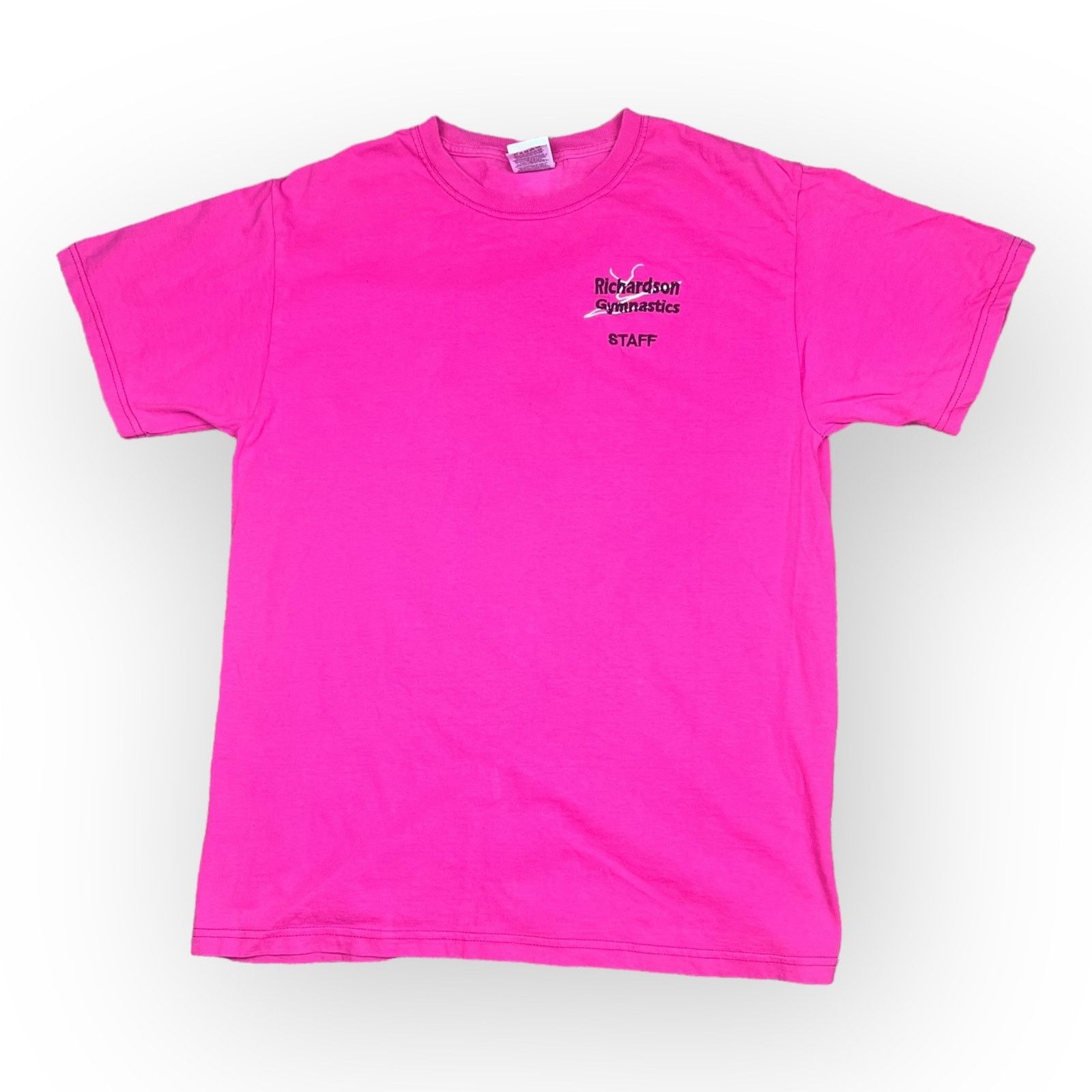 Vintage Vintage 90s Grunge Richardson Gymnastic Staff Shirt Medium Size M / US 6-8 / IT 42-44 - 5 Thumbnail
